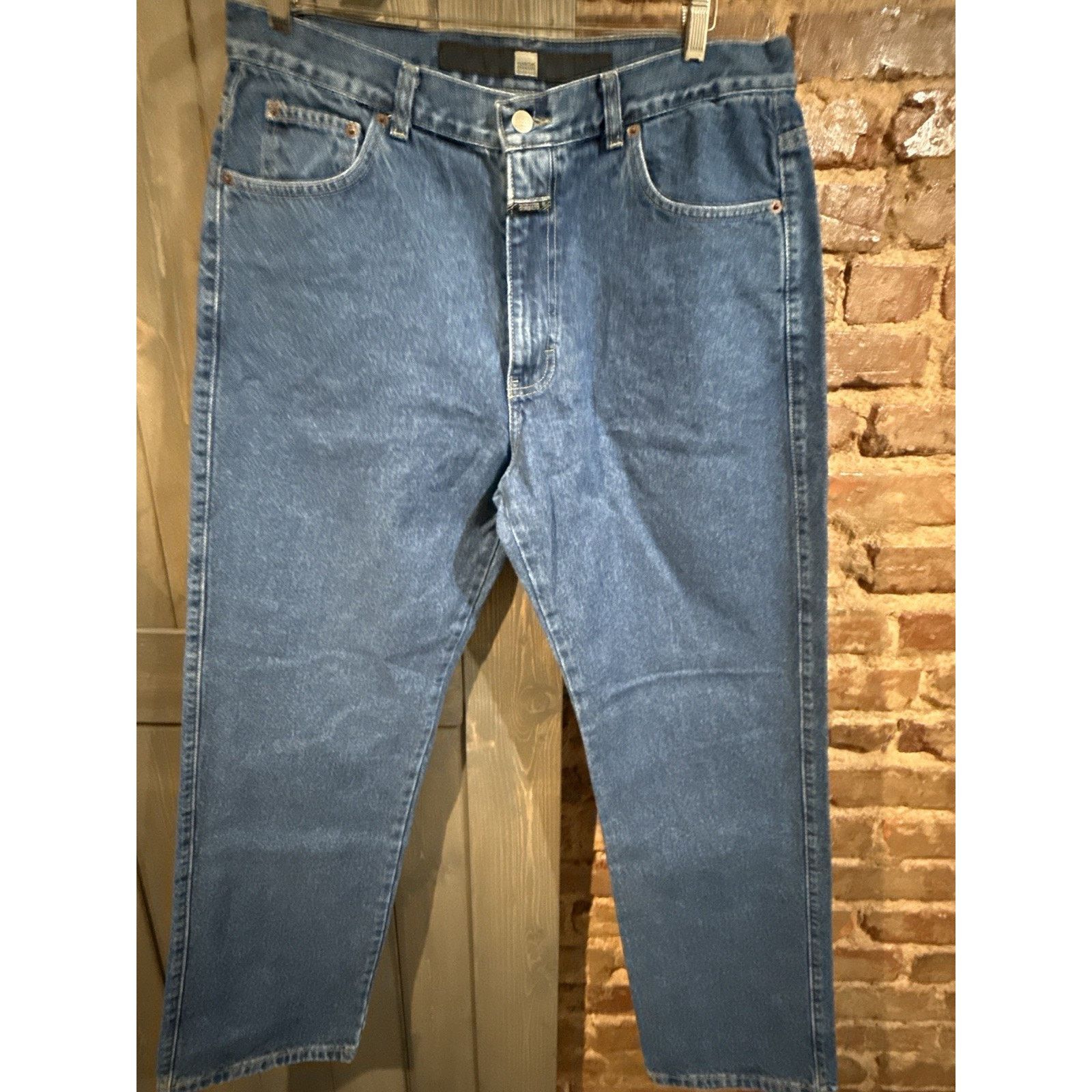 Marithe + Francois Girbaud Marithé François Girbaud Jeans 36x32 Baggy Streetwear EUC Size US 36 / EU 52 - 2 Thumbnail