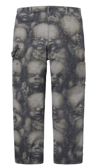 Supreme Supreme H.R. Giger Double Knee Jean Size 36 Size US 36 / EU 52 - 3 Thumbnail