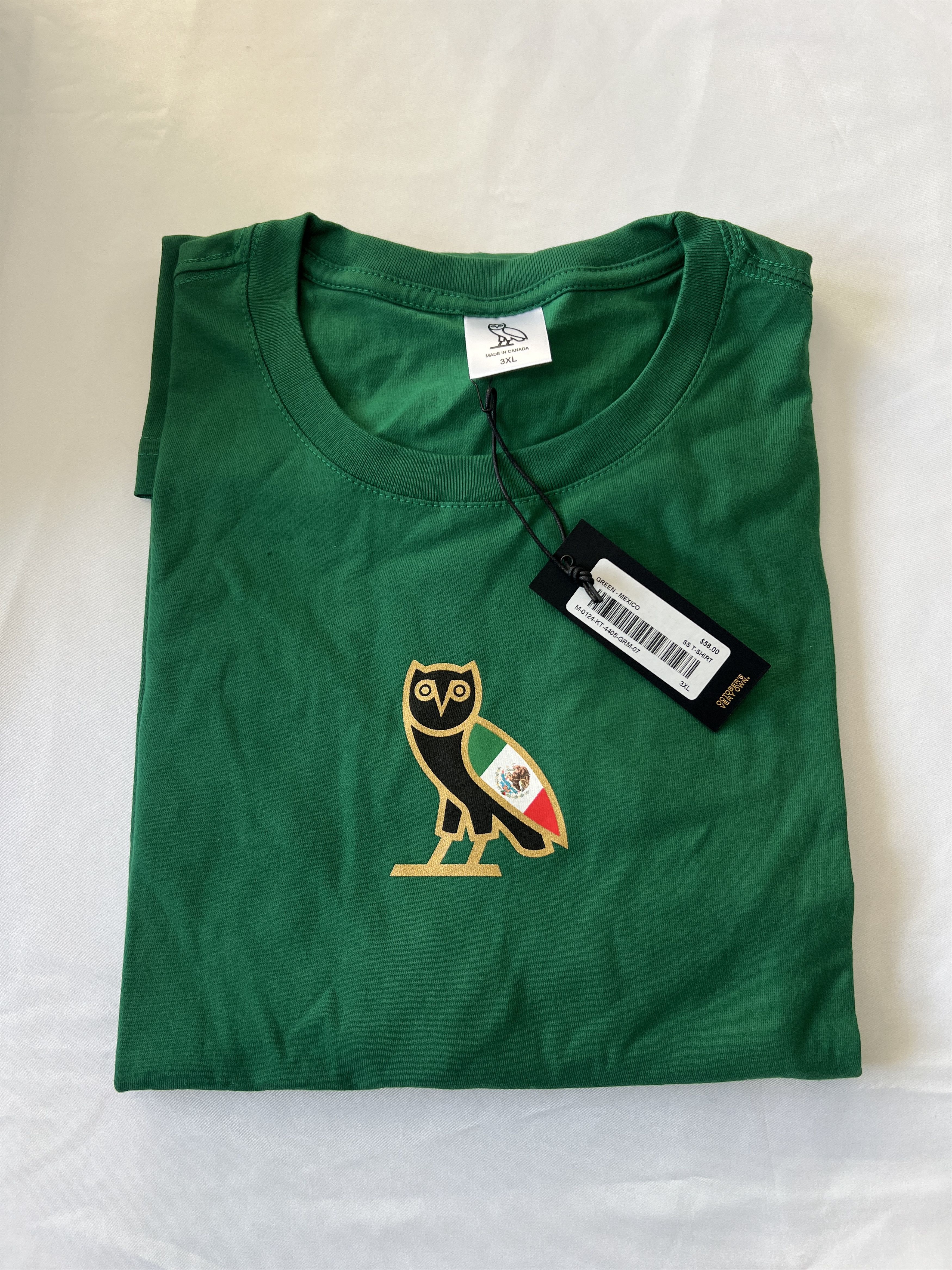 Drake OVO MEXICO MINI OG OWL T-SHIRT XXXL Size US XXL / EU 58 / 5 - 1 Thumbnail