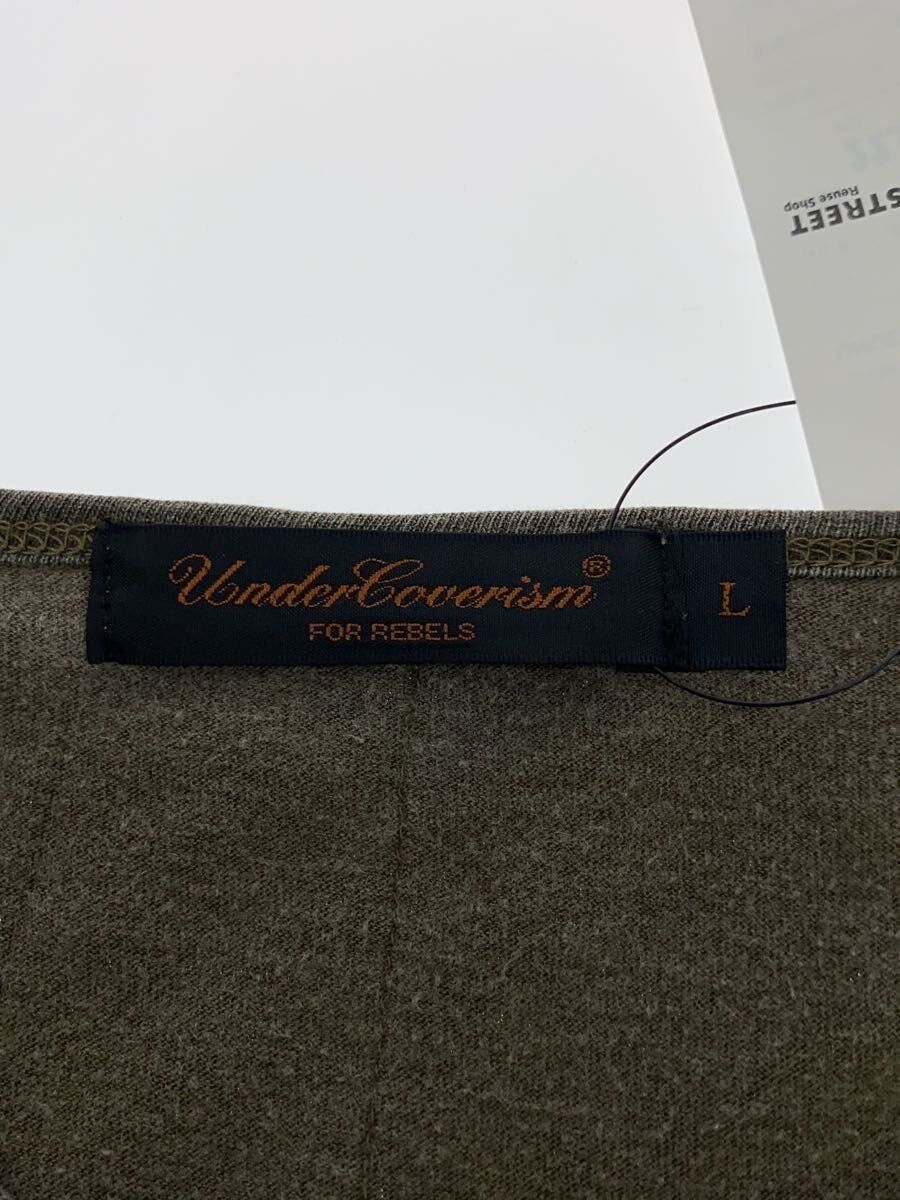 Undercover AW04 "But Beautiful" Distressed Raw Hem Long Sleeve Tee Size US L / EU 52-54 / 3 - 5 Thumbnail