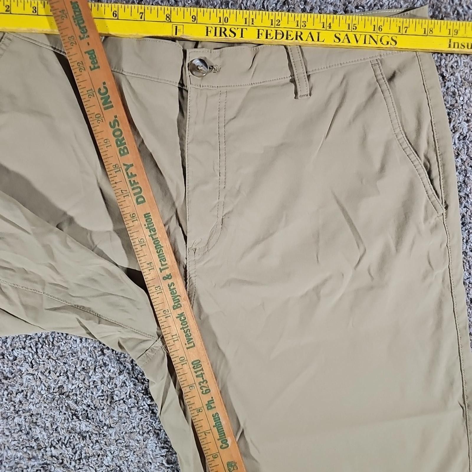 Eddie Bauer Eddie Bauer Mens Travex Khaki Shorts 38 Brown Hiking Outdoor Size US 38 / EU 54 - 4 Thumbnail