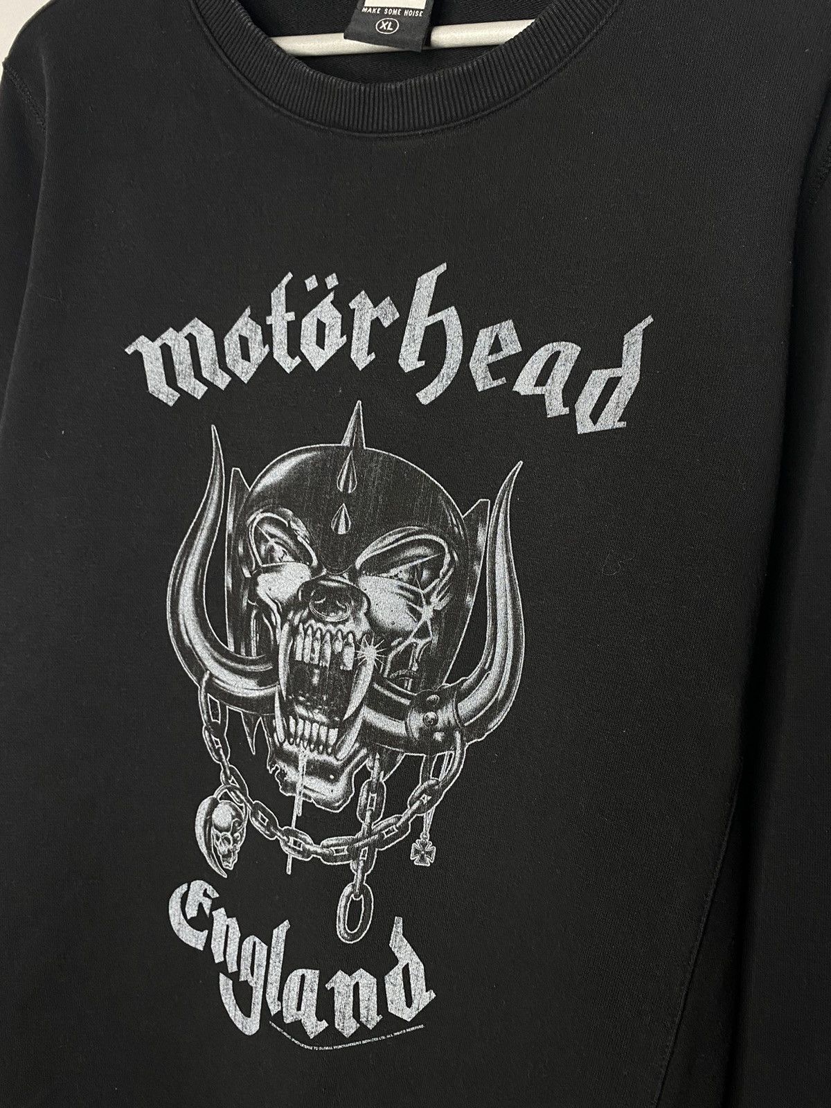 Motörhead Rare Vintage Rock Sweatshirt Pullover Big Logo Sweatshirts Hoodies