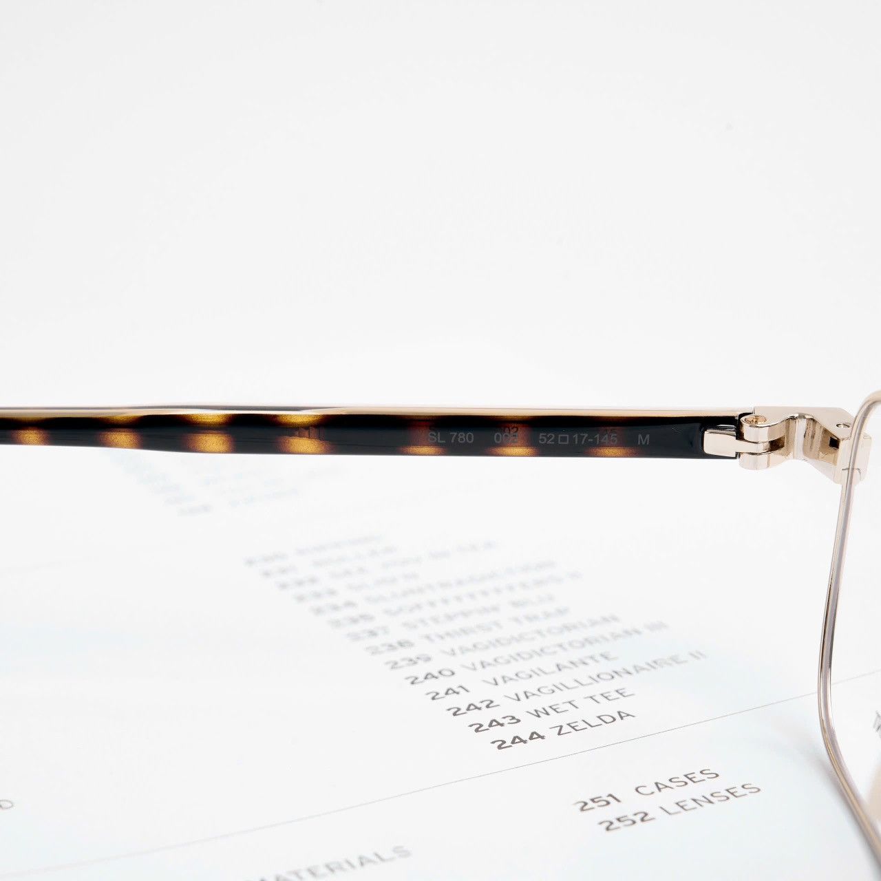 Saint Laurent Paris SAINT LAURENT SL 780 002 GLASSES Size ONE SIZE - 5 Thumbnail