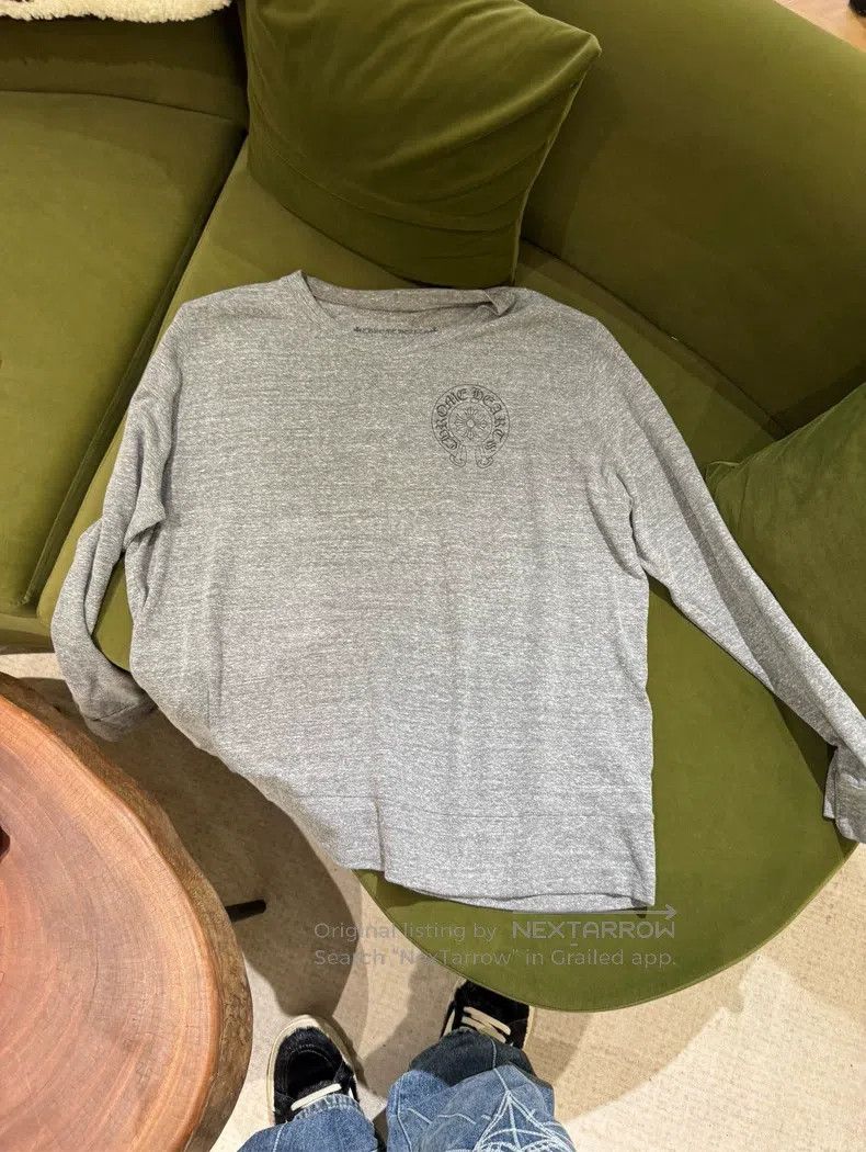 Chrome Hearts CHROME HEARTS Size XXL Grey long sleeve T-shirt Size US XXL / EU 58 / 5 - 5 Thumbnail