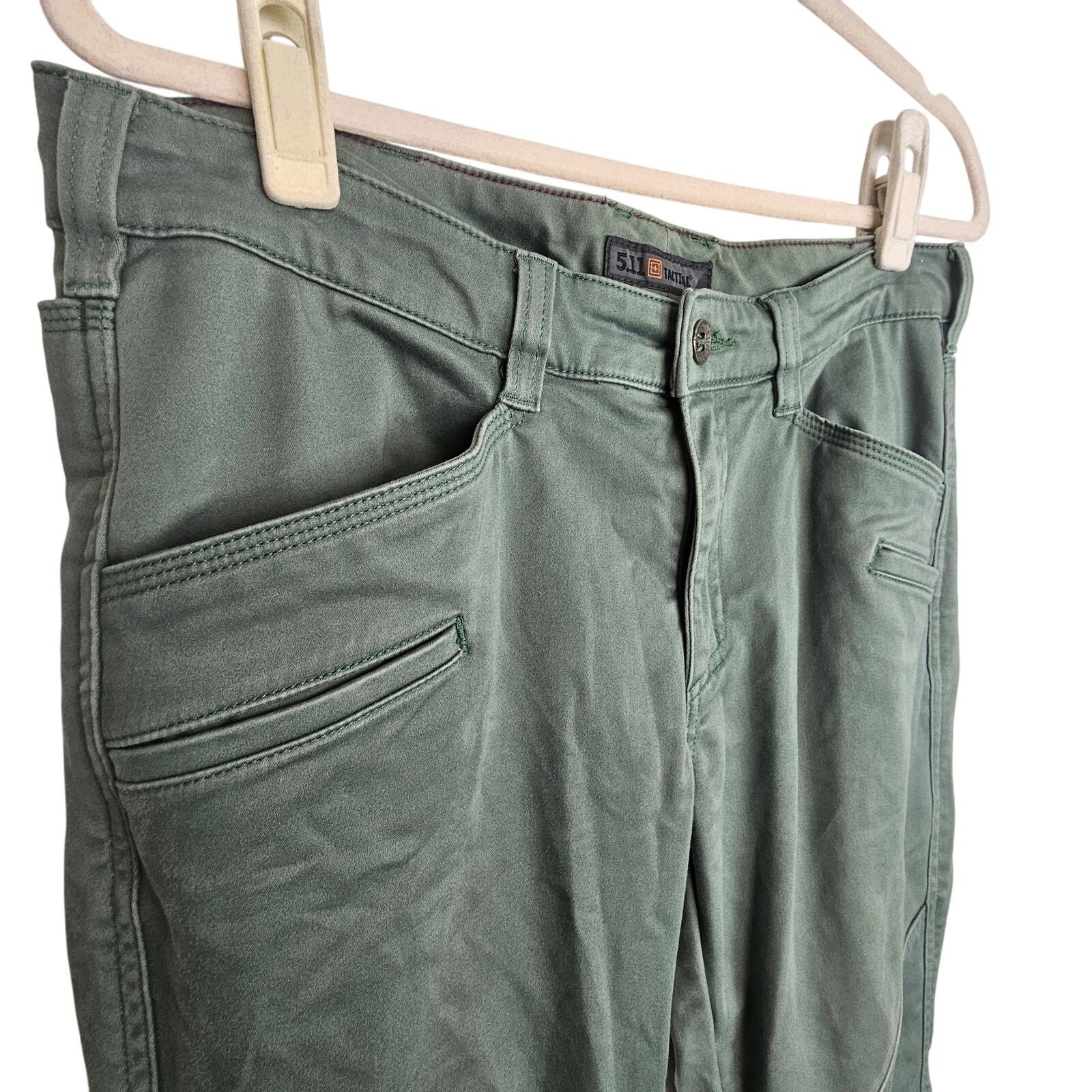 5.11 5.11 Tactical Wyldcat Pants Thyme Green Zipper Leg Size 32" / US 10 / IT 46 - 6 Thumbnail