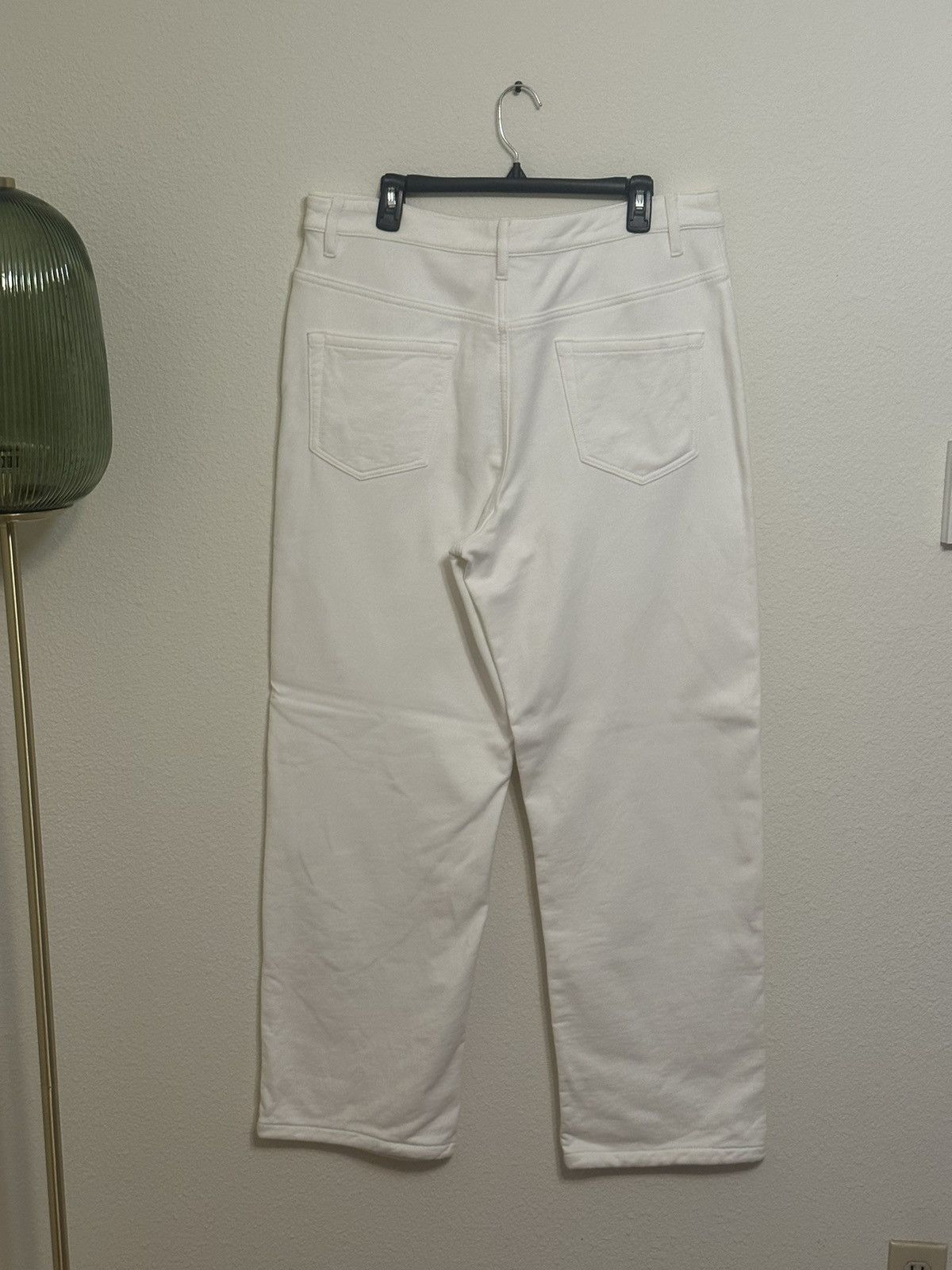 Dries Van Noten White Cotton Pants Size US 36 / EU 52 - 4 Thumbnail