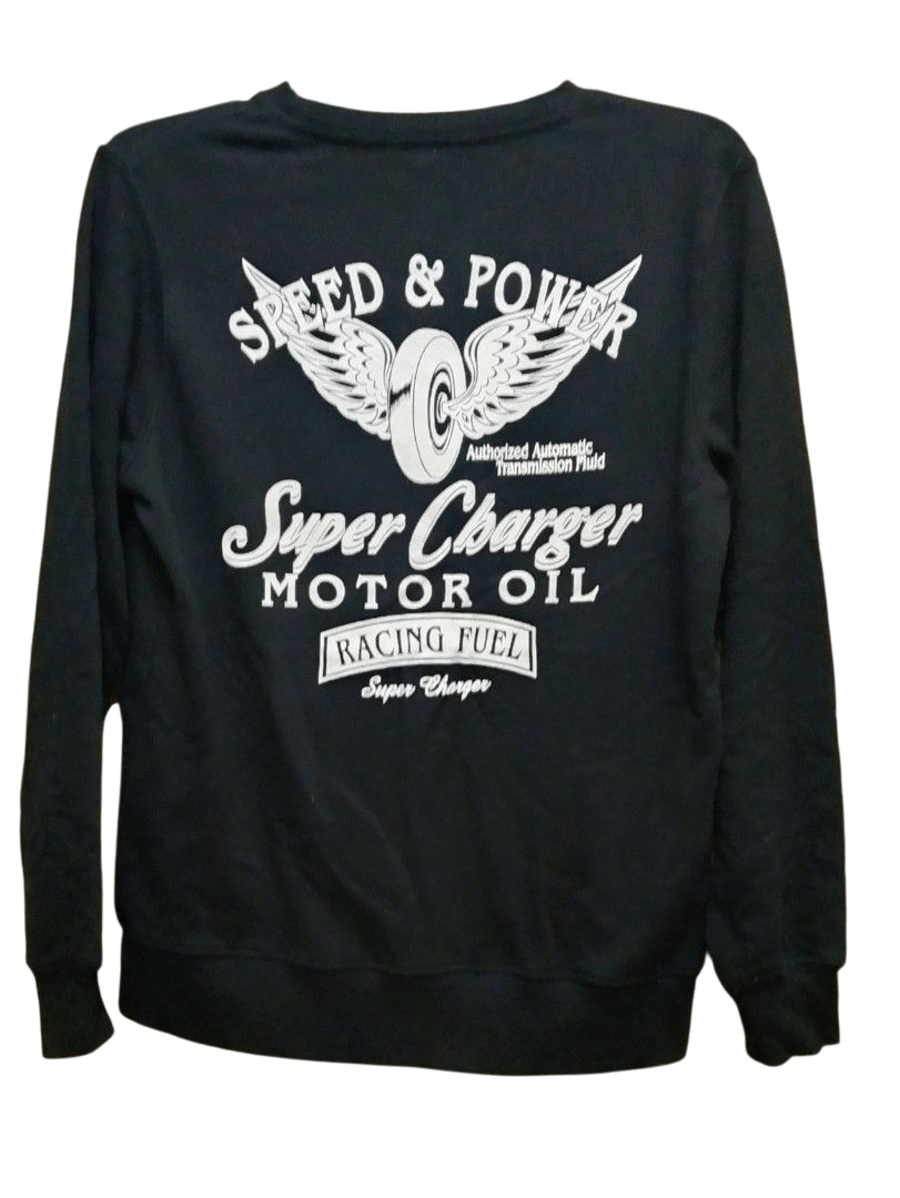 Japanese Brand × Vintage Vintage 76 Lubricants Black Sweatshirt Size US M / EU 48-50 / 2 - 1 Thumbnail