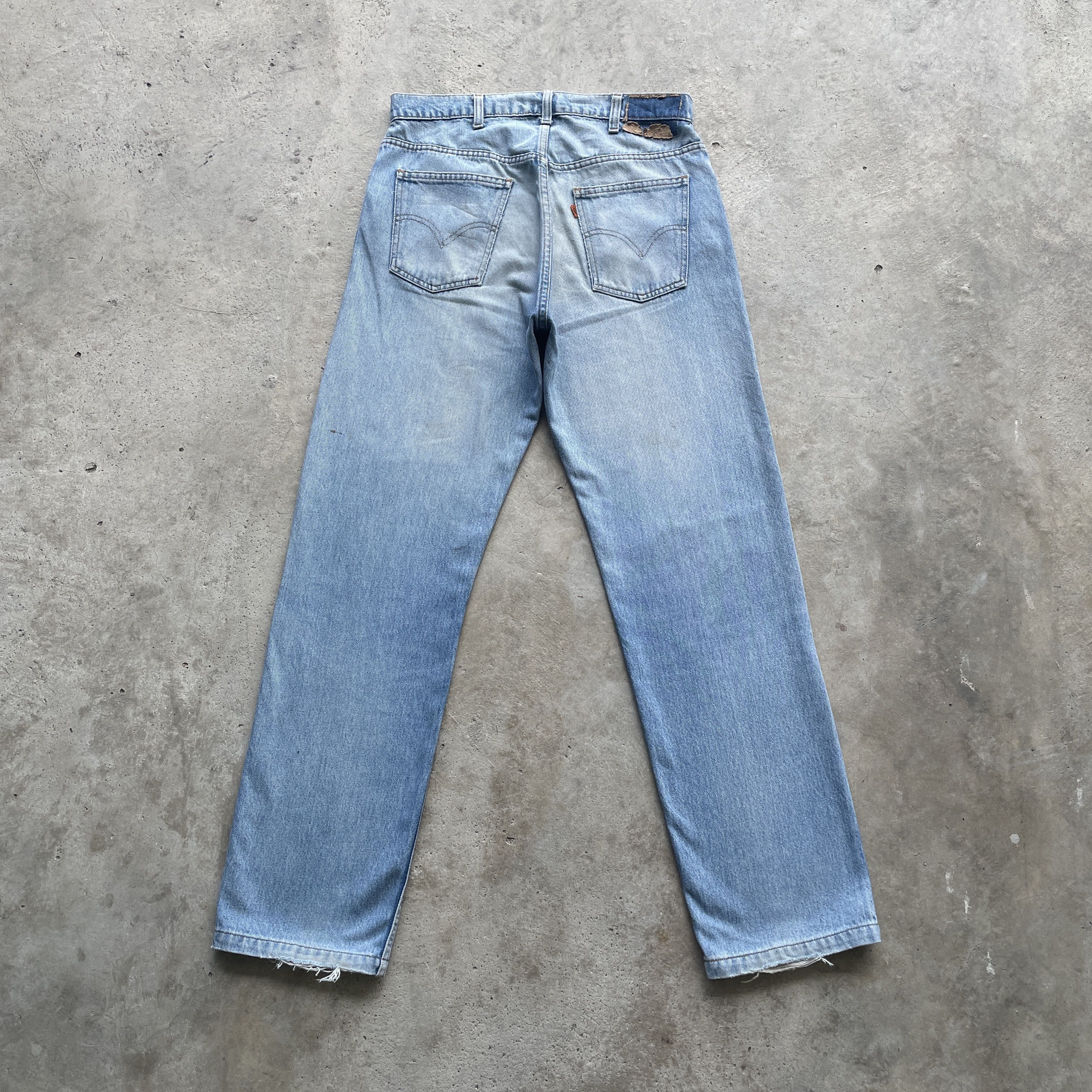 Levi's × Levi's Vintage Clothing W32 LEVI’S FADED ORANGE TAG DISTRESSED JEANS PANTS Size US 32 / EU 48 - 13 Thumbnail