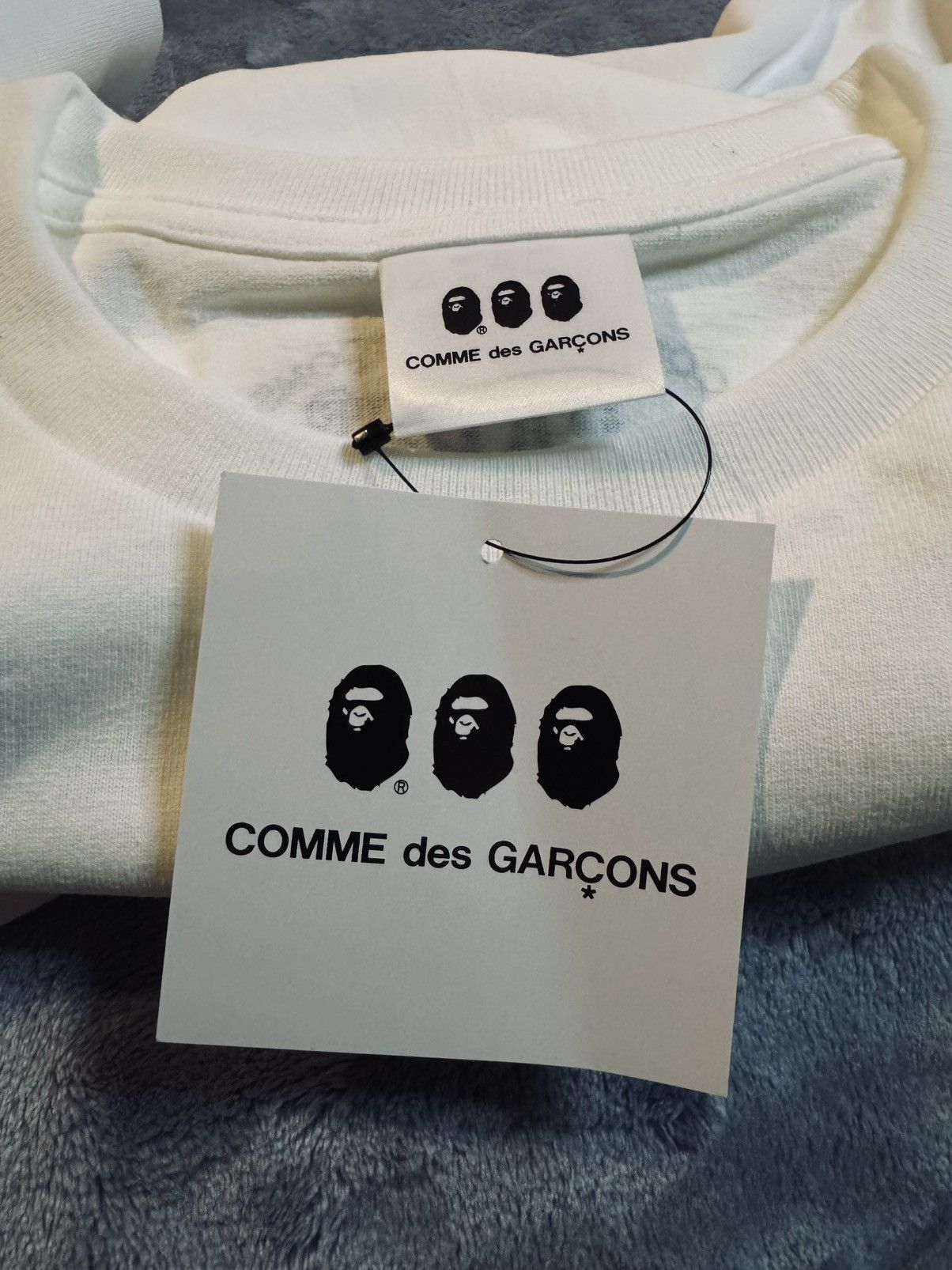 Bape × Comme des Garcons XXXL Bape x Baby Milo x Comme des Garçons Tee Size US XXL / EU 58 / 5 - 5 Thumbnail