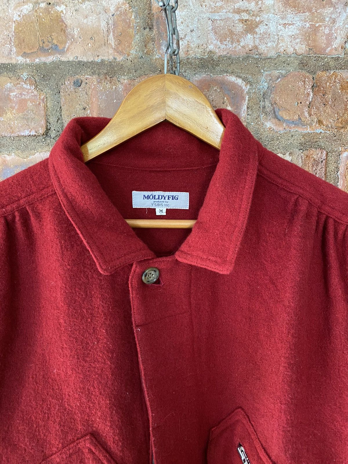Y's 1980s Y'S Yohji Yamamoto MOLDFIG oversize big flappocket Size US M / EU 48-50 / 2 - 5 Thumbnail