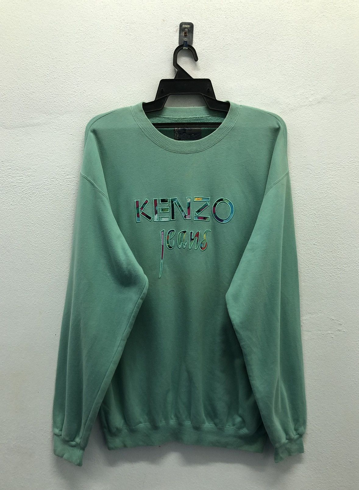 Kenzo Vintage Kenzo Jeans Embroidered Sweatshirt – Made in Japan Size US L / EU 52-54 / 3 - 1 Thumbnail