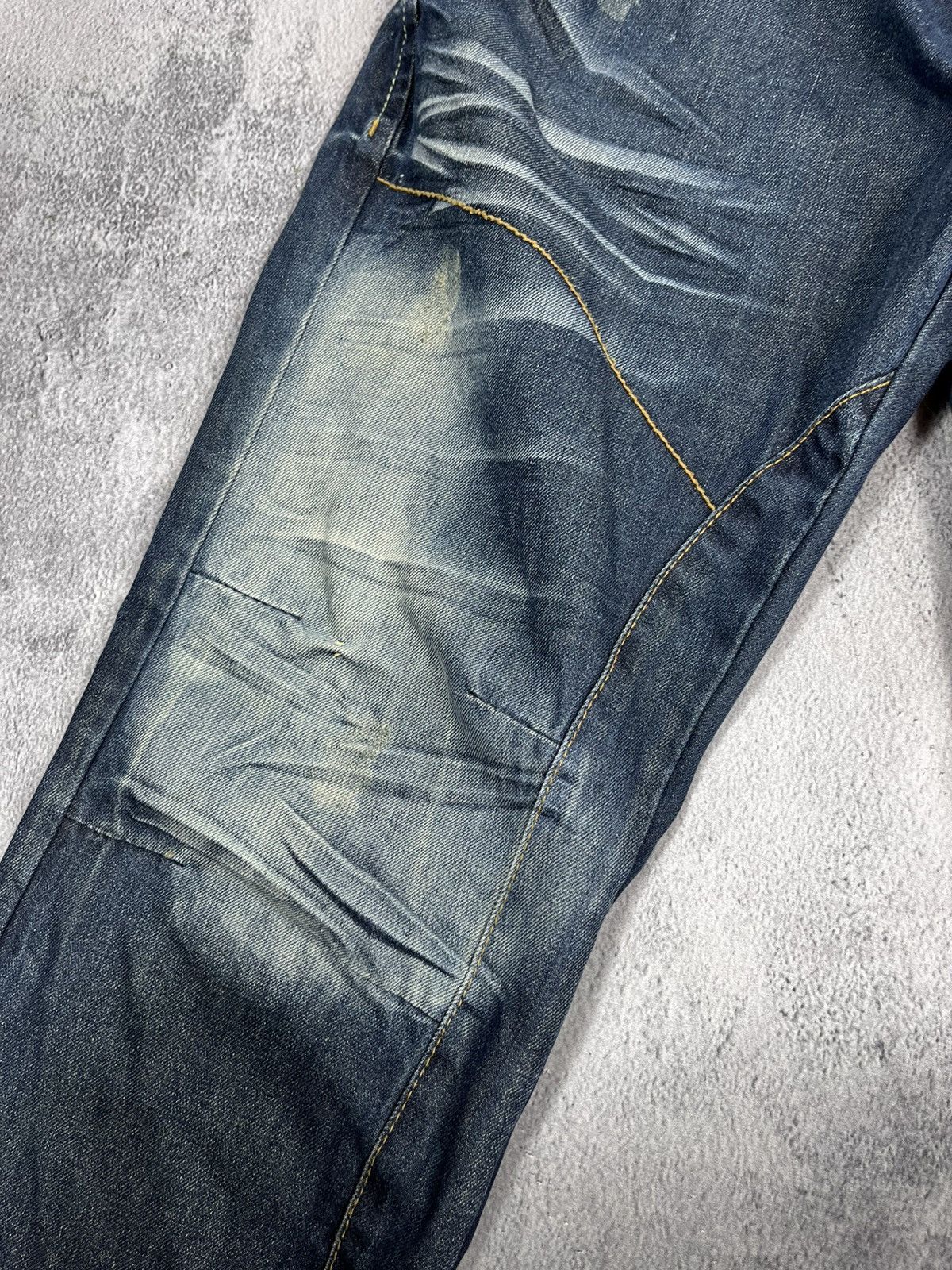 Japanese Brand × Vintage Vintage Y2K Japanese jeans faded streetwear style Size US 36 / EU 52 - 8 Thumbnail