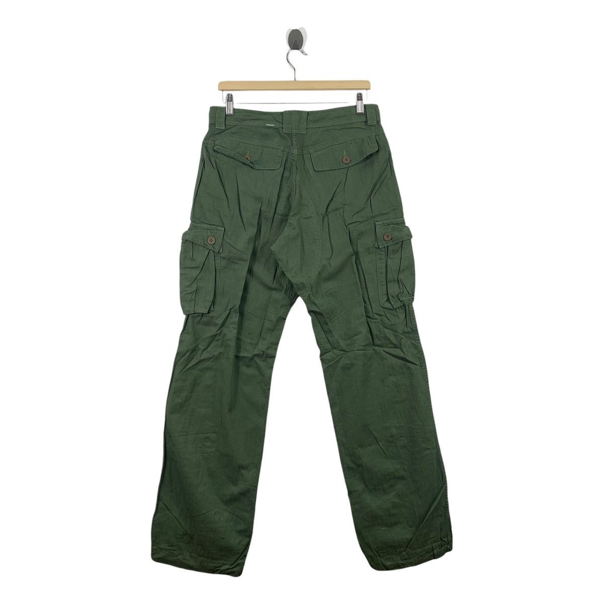 Margaret Howell MARGARET HOWELL Olive green cargo pants Size US 32 / EU 48 - 4 Thumbnail