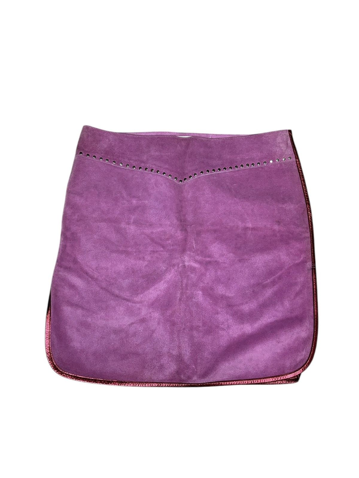Miu Miu Suede Skirt Size 27" / US 4 / IT 40 - 1 Thumbnail