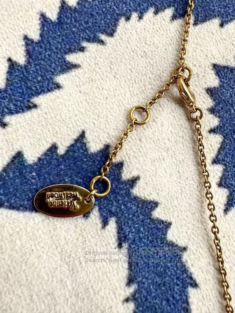 Vivienne Westwood Vivienne Westwood Lily of the Valley Bottle Necklace Size ONE SIZE - 7 Thumbnail