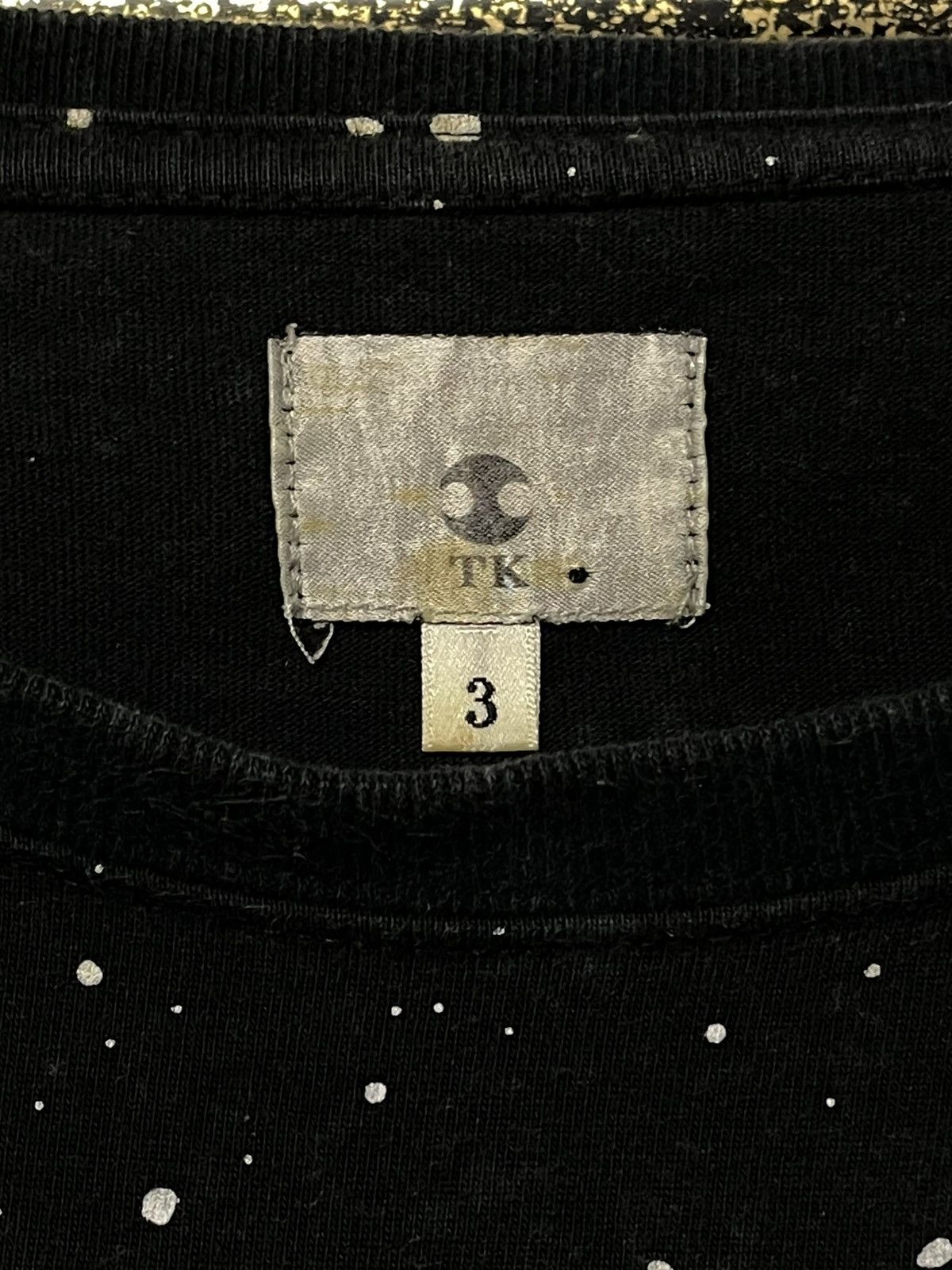Takeo Kikuchi Vintage 1990s Japan Designer Takeo Kikuchi Iconic Splash Tee Size US M / EU 48-50 / 2 - 7 Thumbnail