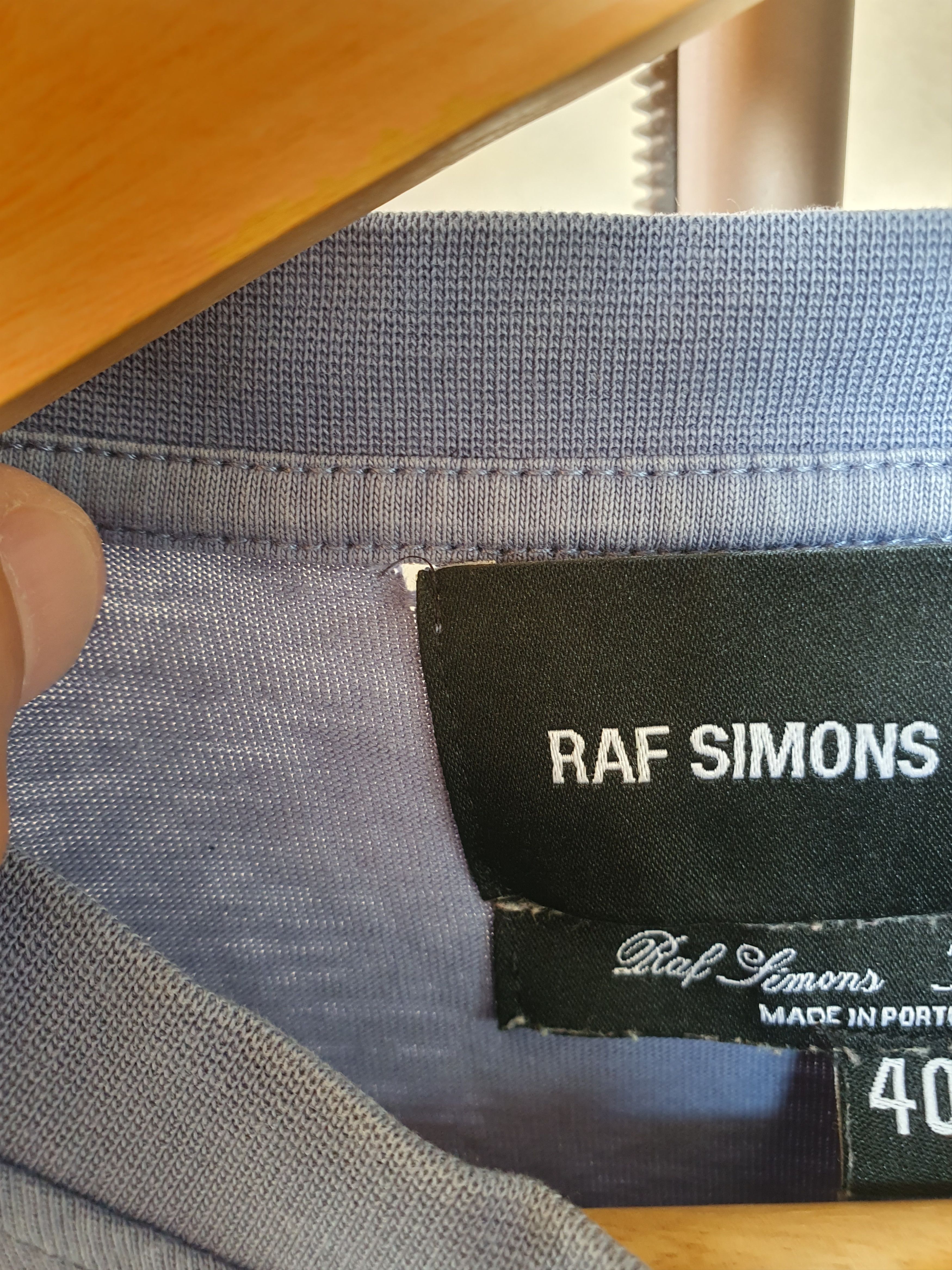 Fred Perry × Raf Simons Fred Perry x Raf Simons Tape Detail Tee sz L Size US L / EU 52-54 / 3 - 8 Thumbnail