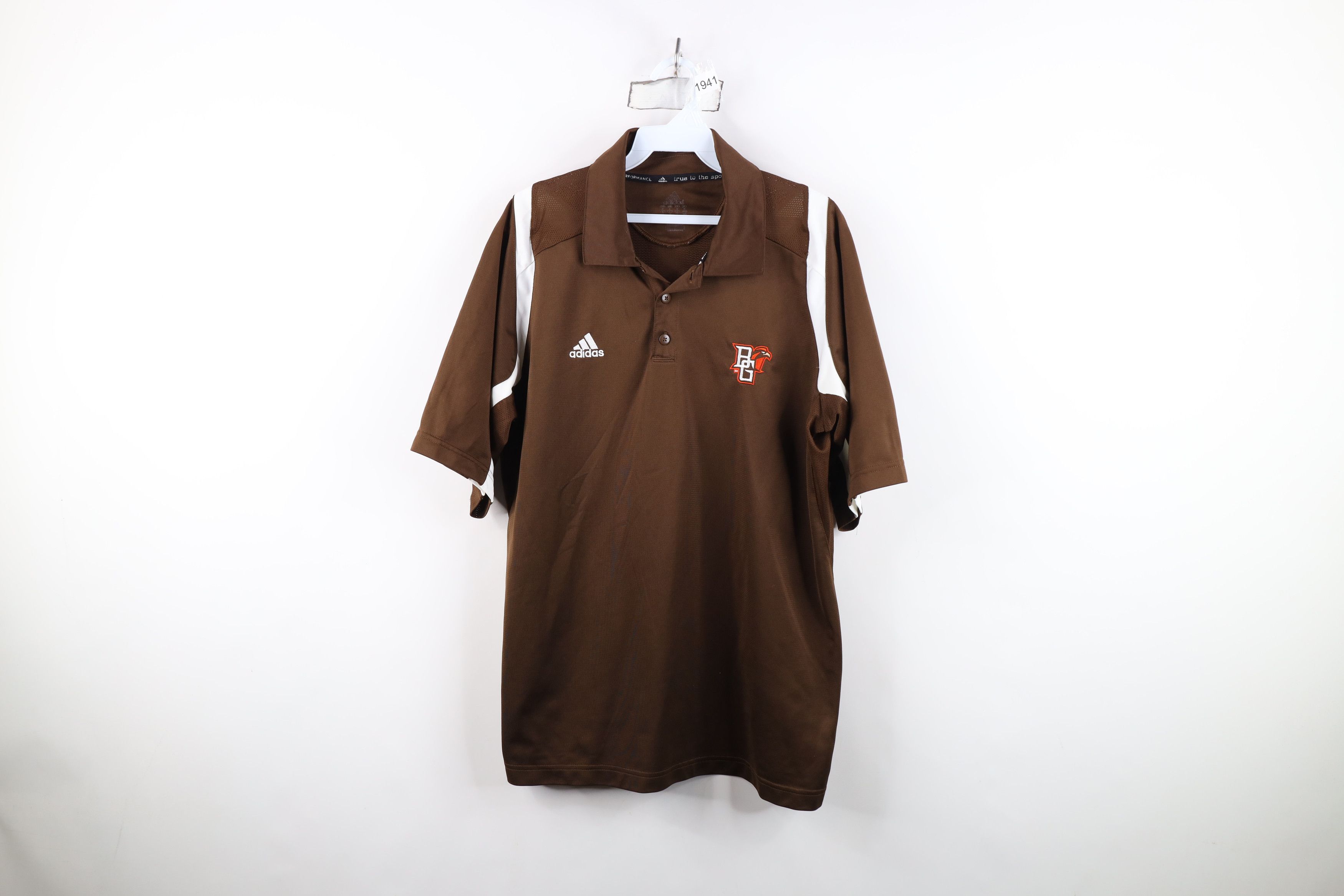 Adidas Adidas Issued Bowling Green State University Football Polo Size US M / EU 48-50 / 2 - 1 Thumbnail