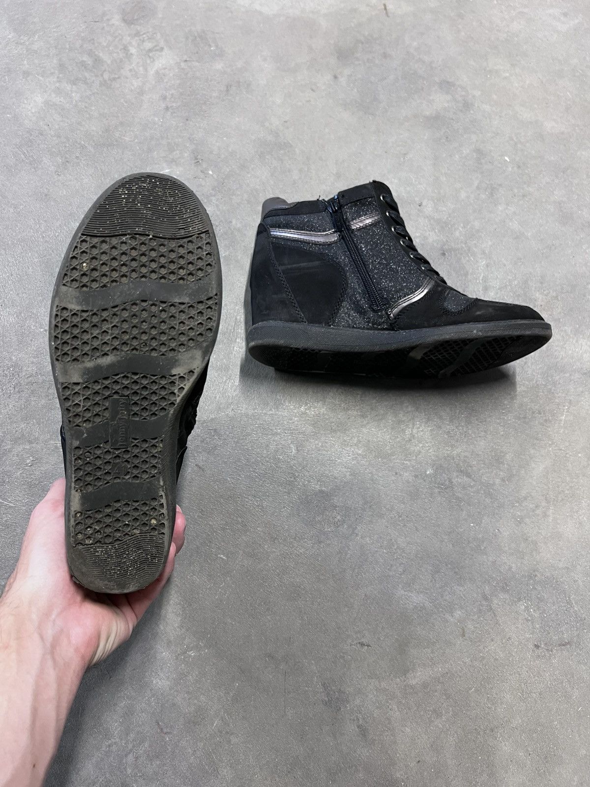 Vintage Wedge Laced High Top Vintage Isabel Marant Style Sneakers Size US 7.5 / EU 40-41 - 6 Thumbnail