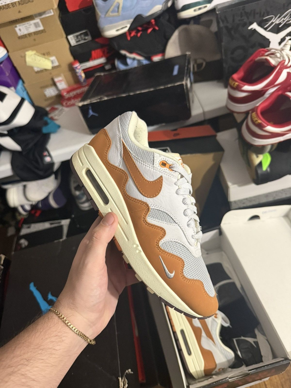 Nike × Patta Nike airmax 1 patta orange sz 7 Size US 7 / EU 40 - 1 Thumbnail