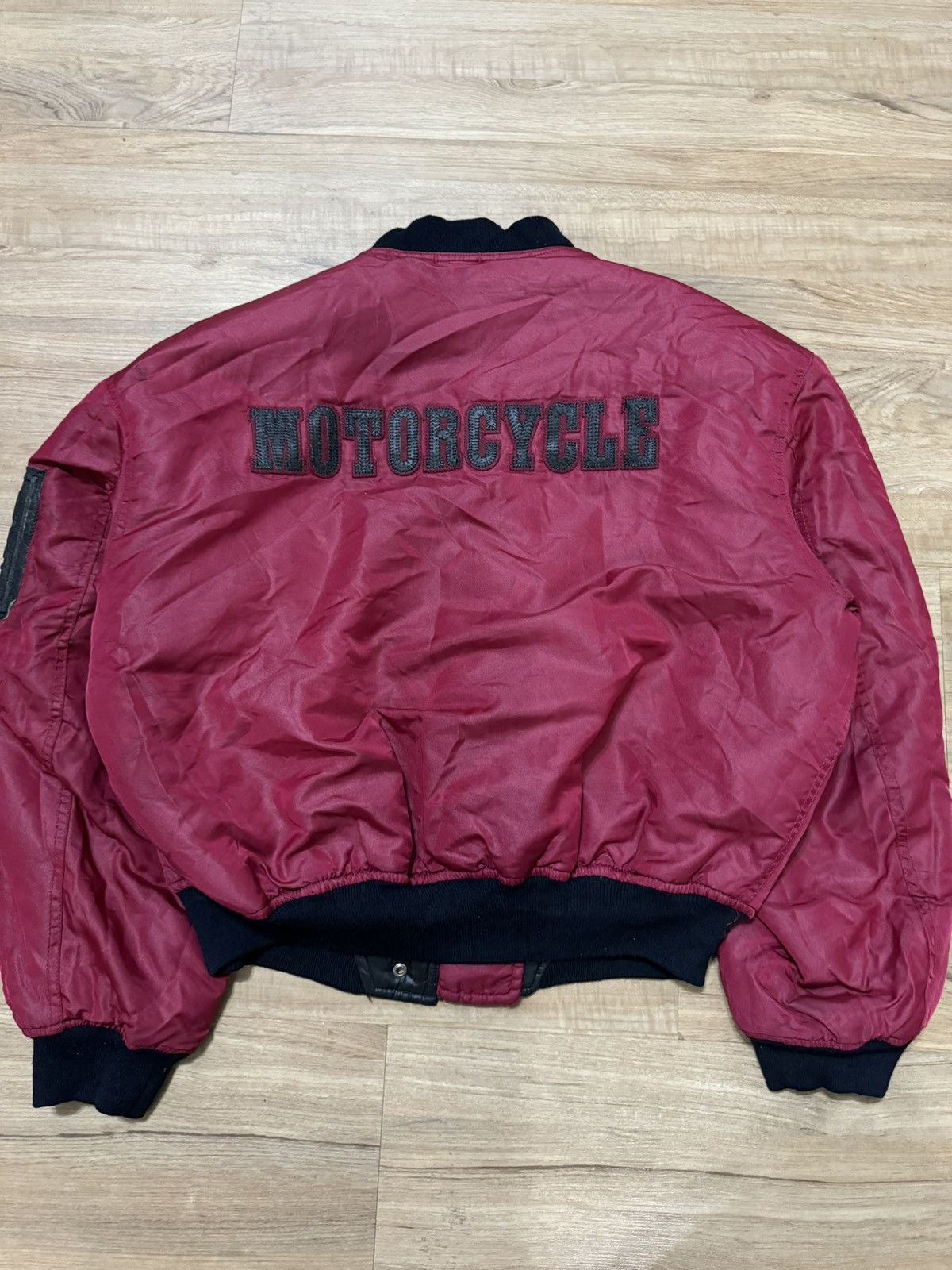 Other Vintage Pazzo Reversible Patchworks Bikers Jacket Size US M / EU 48-50 / 2 - 2 Thumbnail