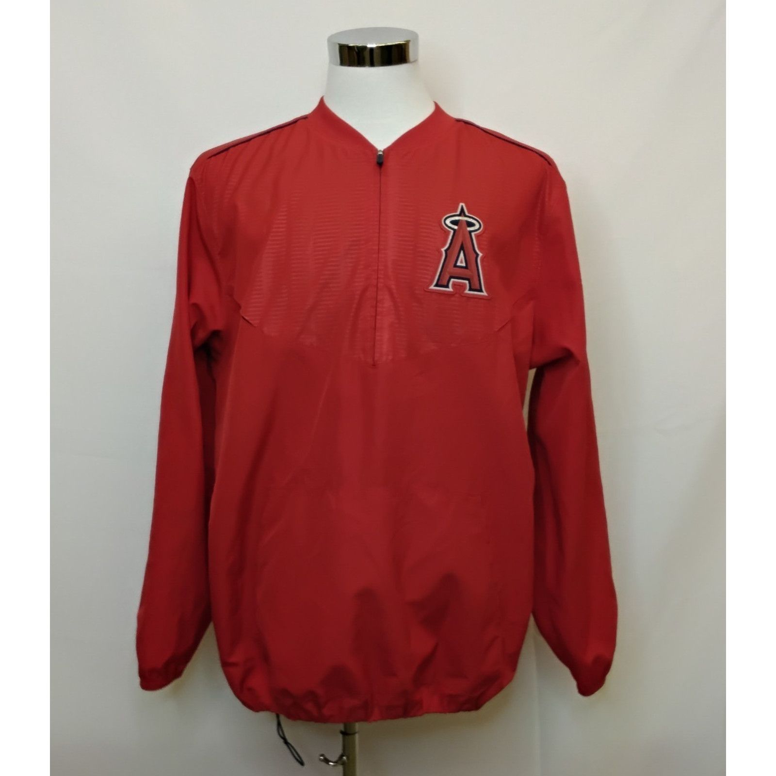 Majestic MLB Los Angeles Angles Majestic Windbreaker Men's L Red Size US L / EU 52-54 / 3 - 2 Thumbnail