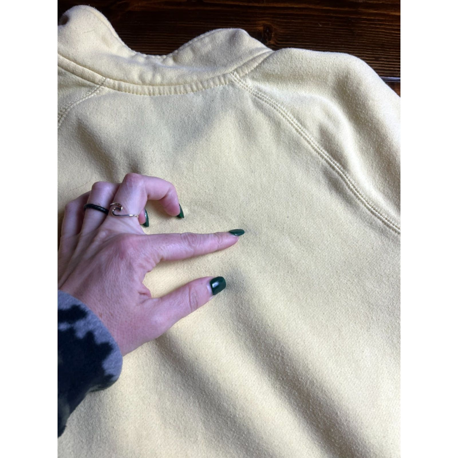 Vintage BLUE 84 Sweater Women’s Size Small Yellow Cropped 1/4 Zip NCAA Gophers UM Shirt Pullover Size S / US 4 / IT 40 - 7 Thumbnail