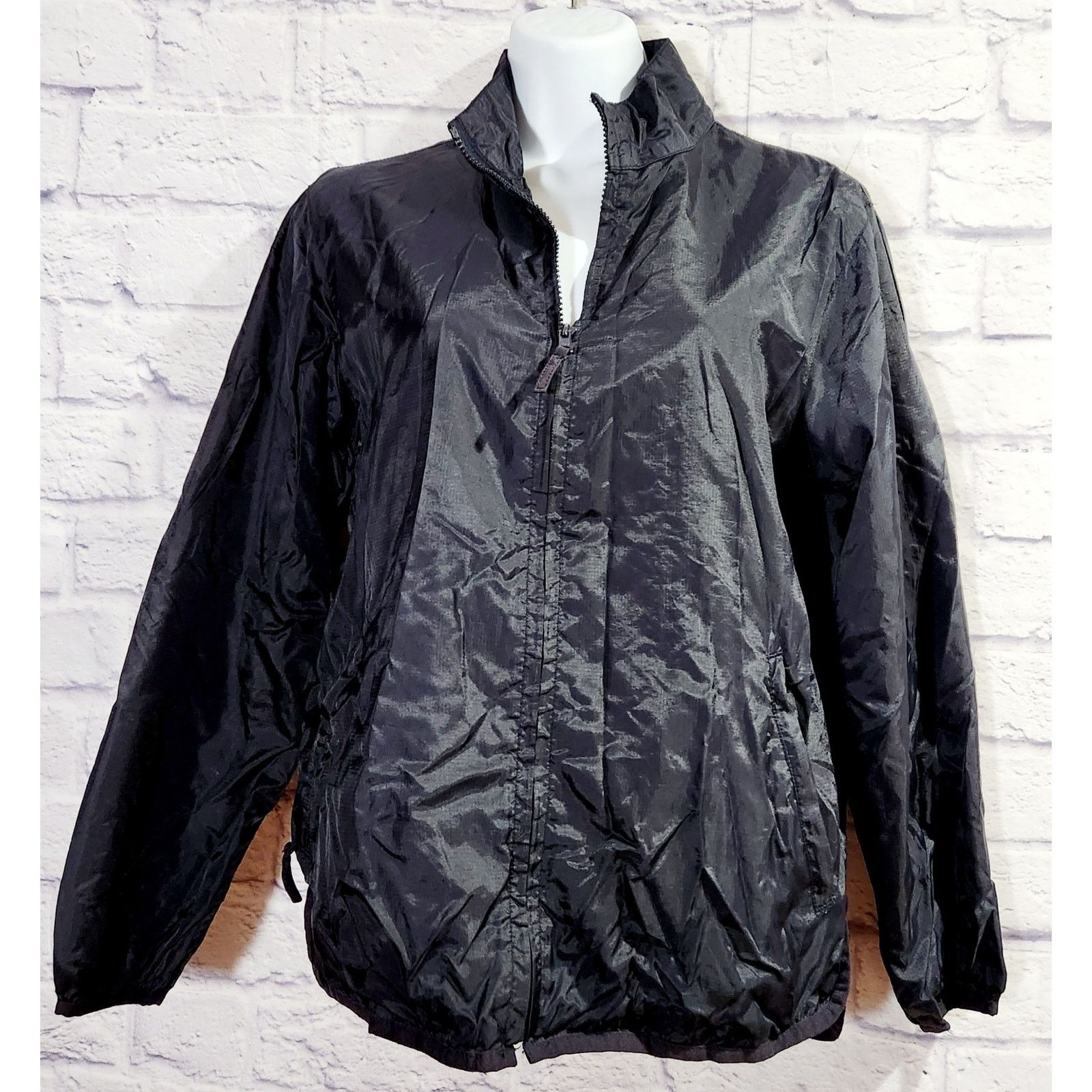 Other GAP Dark Blue Mesh Lined Full Zip Windbreaker XS Lightweight Size XS / US 0-2 / IT 36-38 - 1 Thumbnail