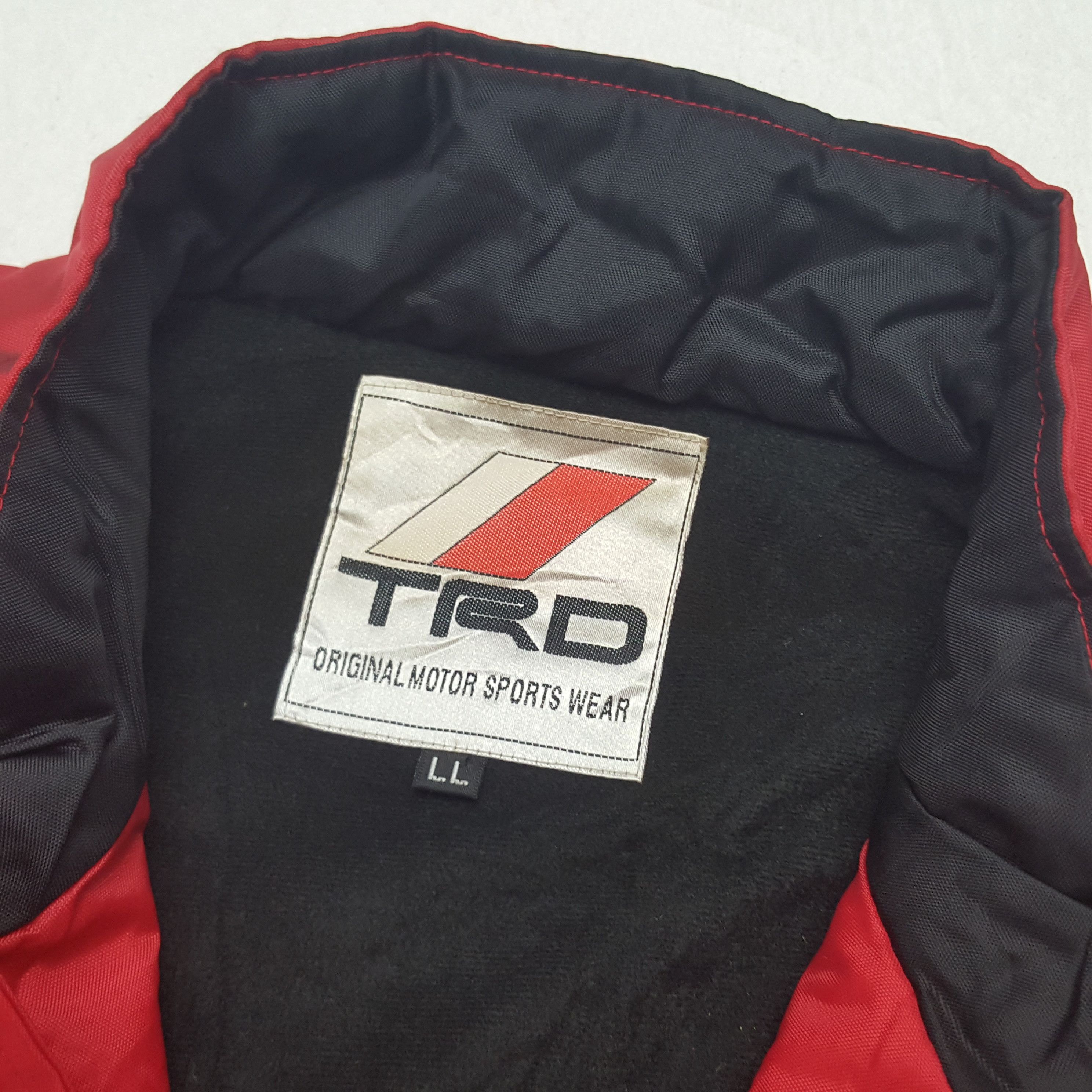 Japanese Brand × Vintage Vintage TRD Toyota Racing Japanese Brand Jacket Size US XL / EU 56 / 4 - 5 Thumbnail