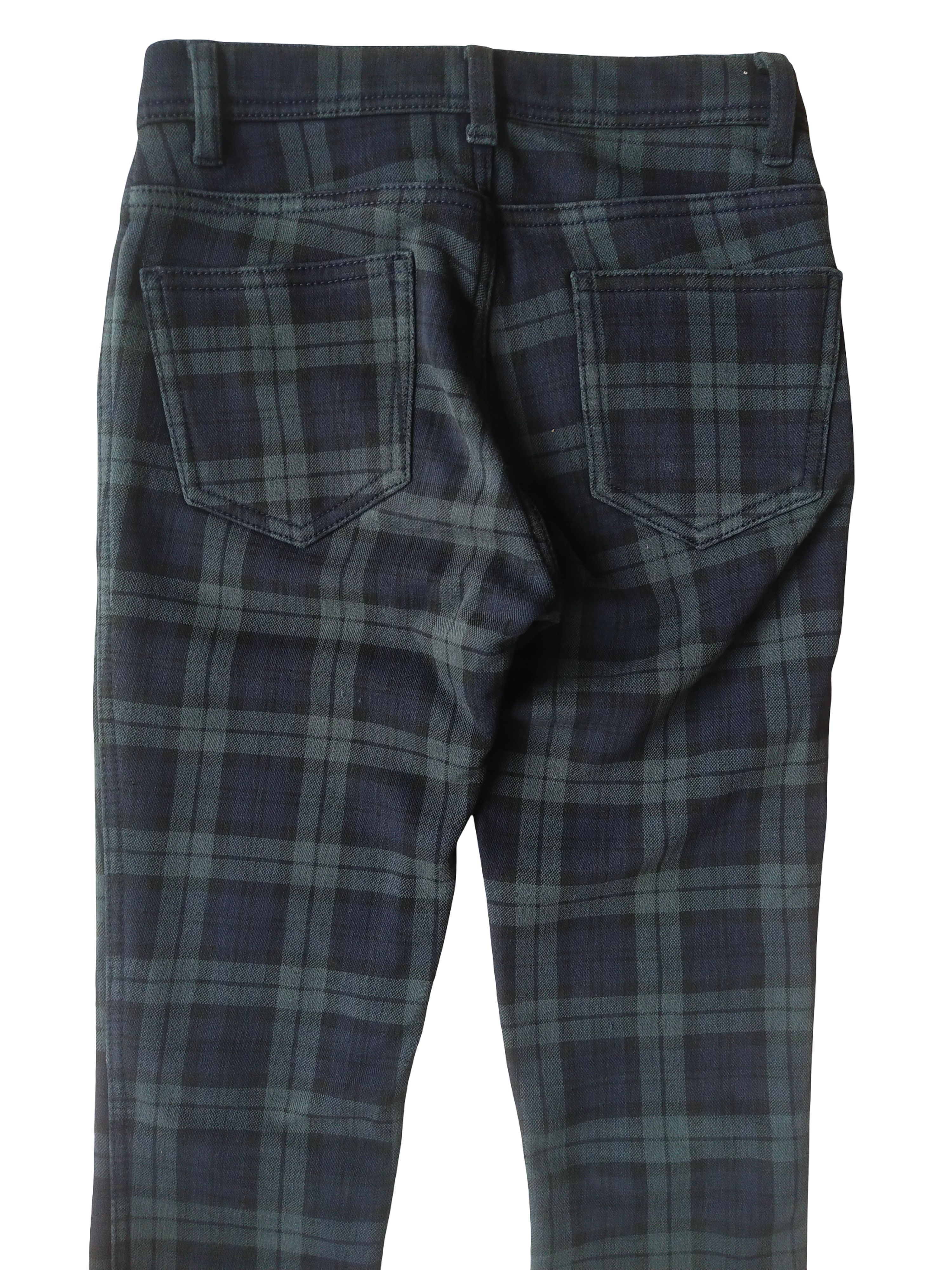 Hysteric Glamour Back Number Blackwatch Plaid Fleece Lined Stretch Pants Size 25" / US 0 / IT 36 - 5 Thumbnail