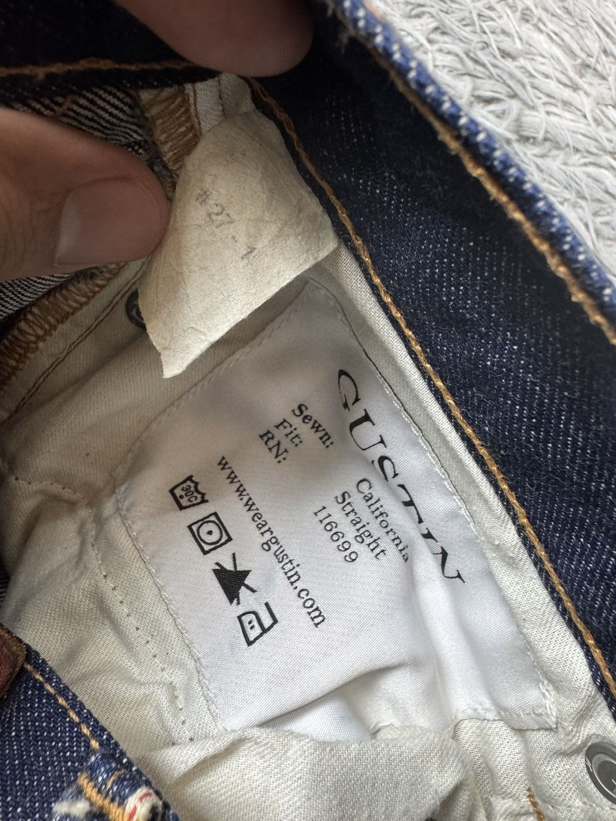 Gustin Gustin Selvadge Denim Size US 32 / EU 48 - 3 Thumbnail