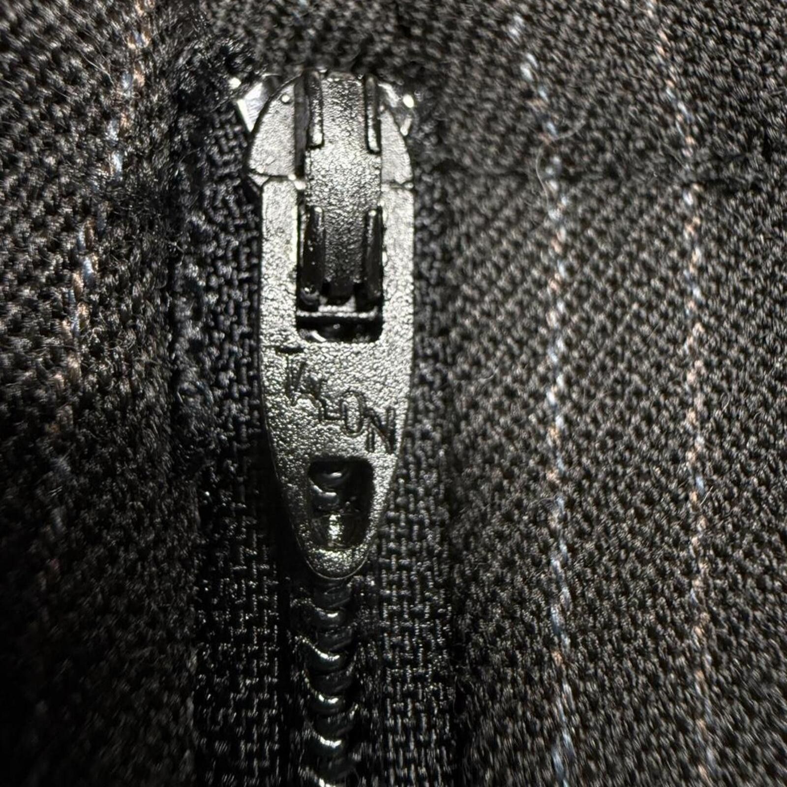 Other VTG 90s Rampage black pinstripe pleated trousers talon zip Size 28" / US 6 / IT 42 - 8 Thumbnail