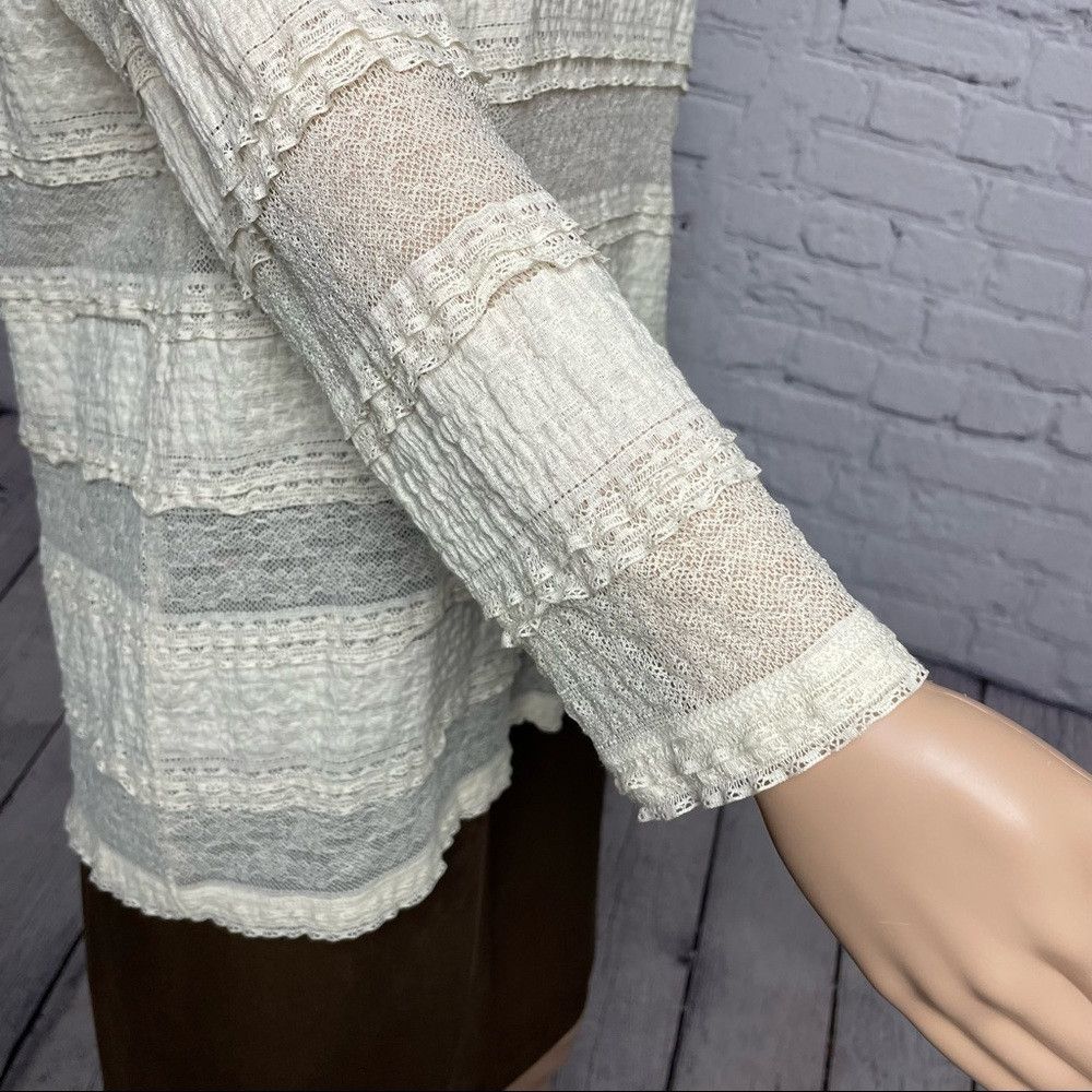 Lauren Ralph Lauren LRL Ralph Lauren Jeans Ivory Lace Top Size XL Size XL / US 12-14 / IT 48-50 - 5 Thumbnail