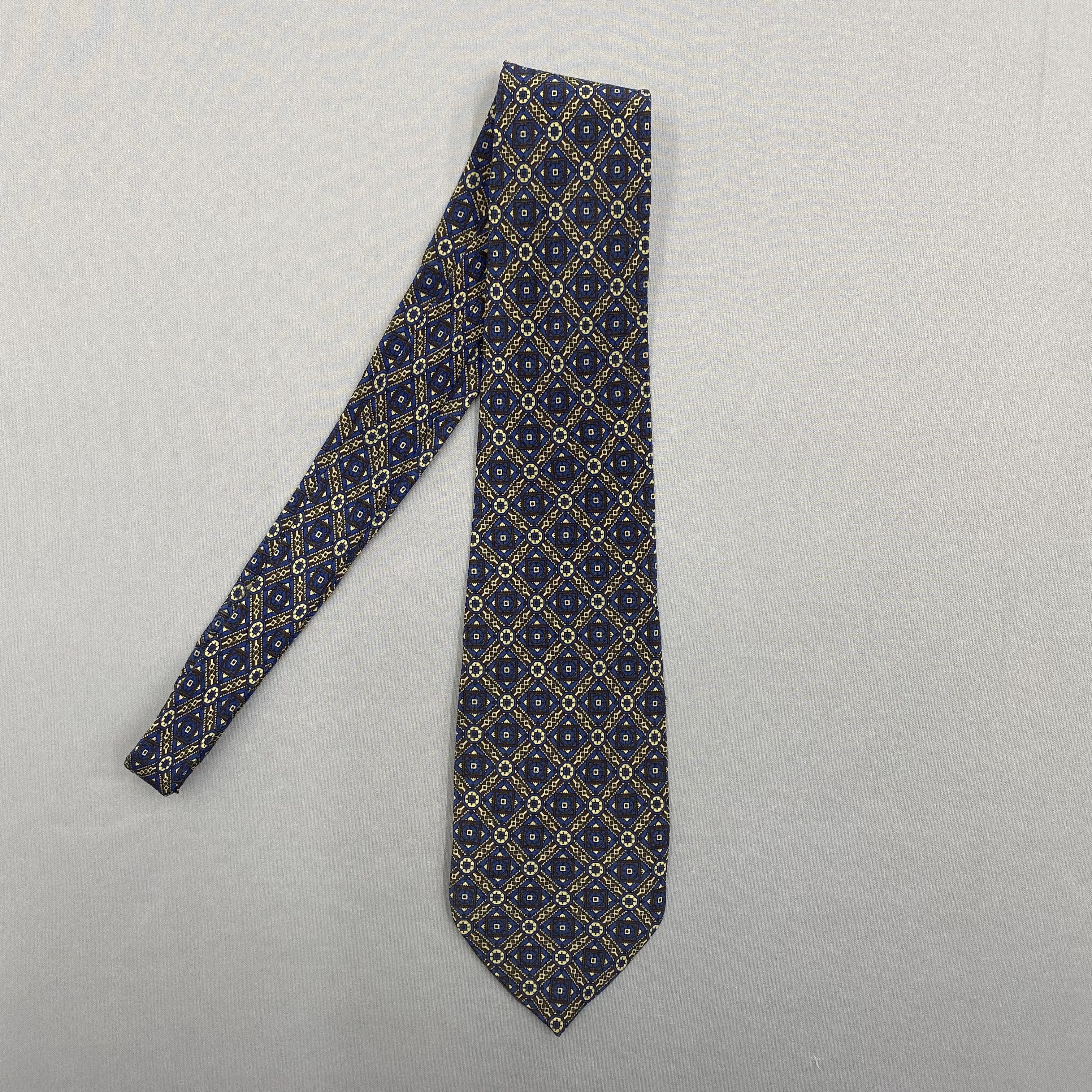 Japanese Brand Vintage Begger Martin London SILK Necktie Cravate Pure Silk Size ONE SIZE - 4 Thumbnail
