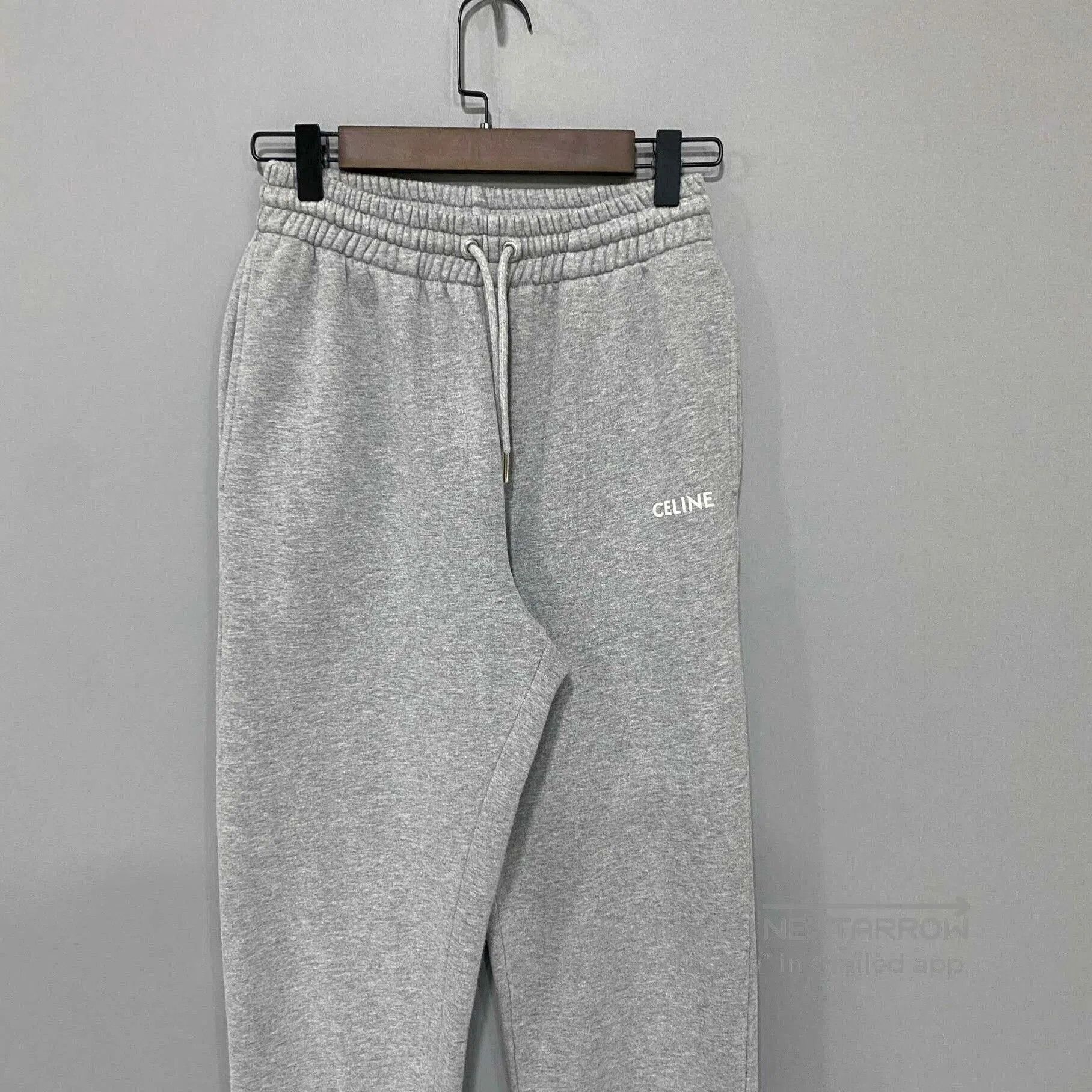 Celine Gray Logo Track Pants Celine. Size 22" - 2 Thumbnail