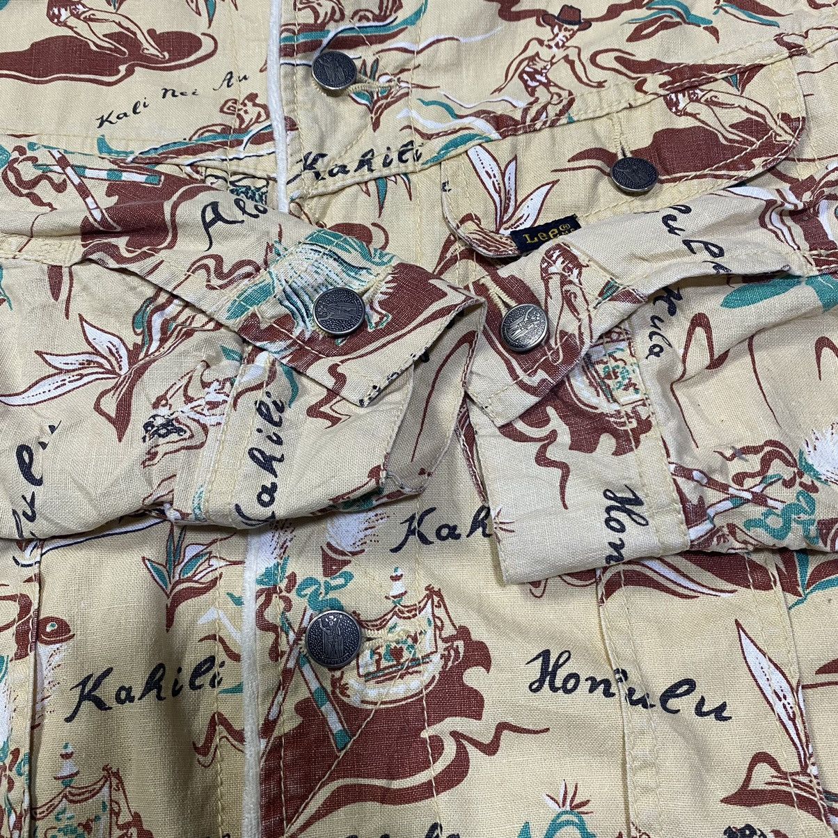 Lee × Sun Surf × Vintage Vintage Lee Surf Rider Jacket All Over Print Hawaiian Size US M / EU 48-50 / 2 - 7 Thumbnail
