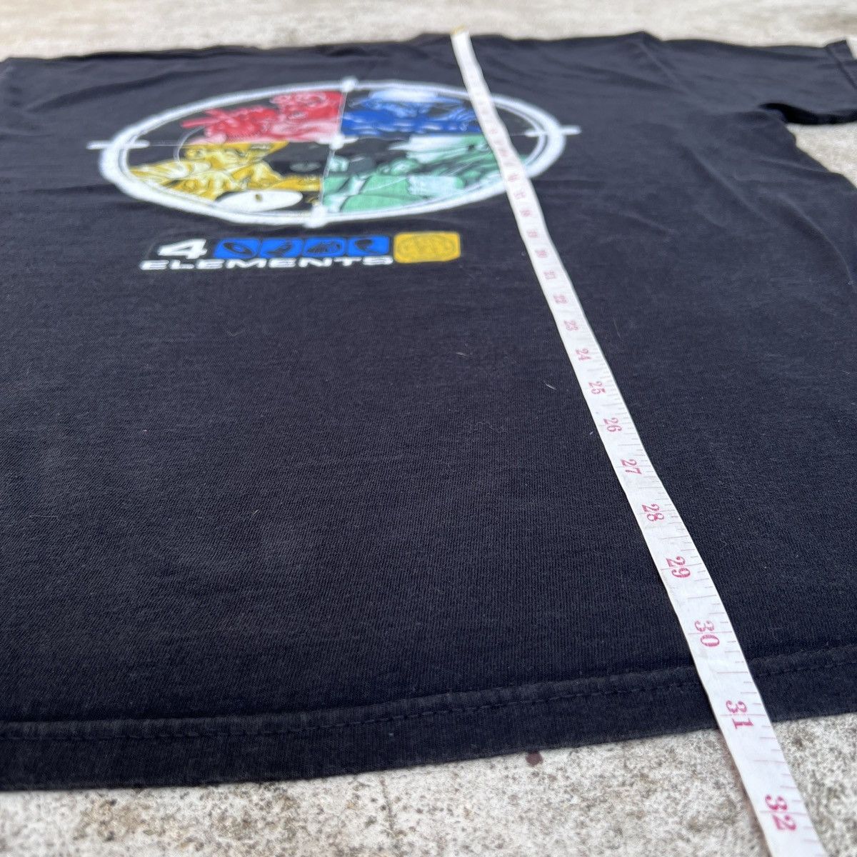 Rap Tees Vintage Y2K 4 Elements HipHop Graphic Streetwear ODM Tee DJ Size US XL / EU 56 / 4 - 10 Thumbnail