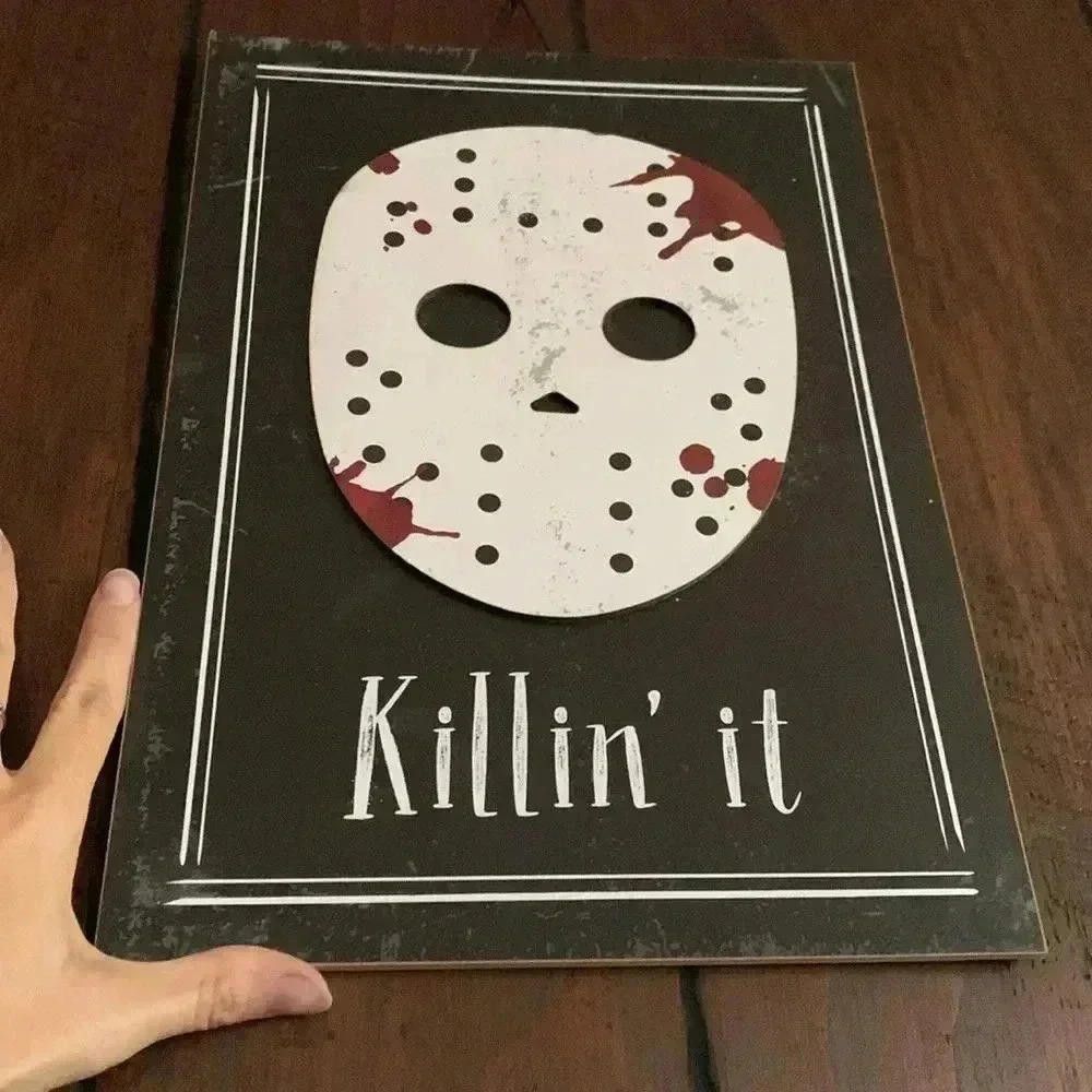 Designer Killing It Poster - Horror Theme Decoration Size ONE SIZE - 2 Thumbnail