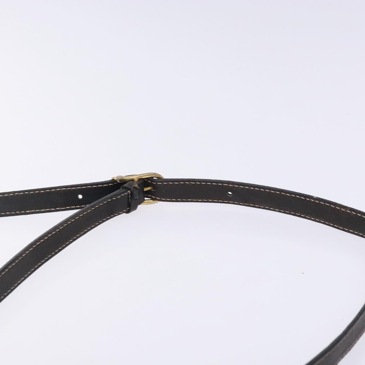 Celine CELINE Shoulder Bag Leather Black Gold Size ONE SIZE - 8 Thumbnail