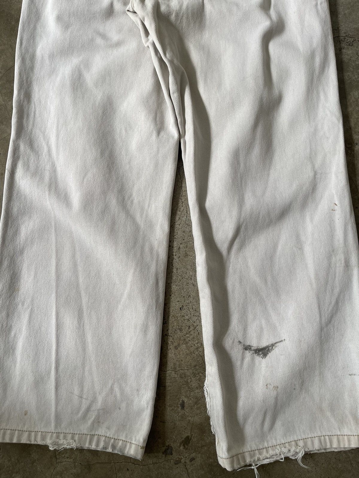 Oakley Vintage Oakley Skull Industrial Denim Distressed Baggy Pants Size US 34 / EU 50 - 2 Thumbnail