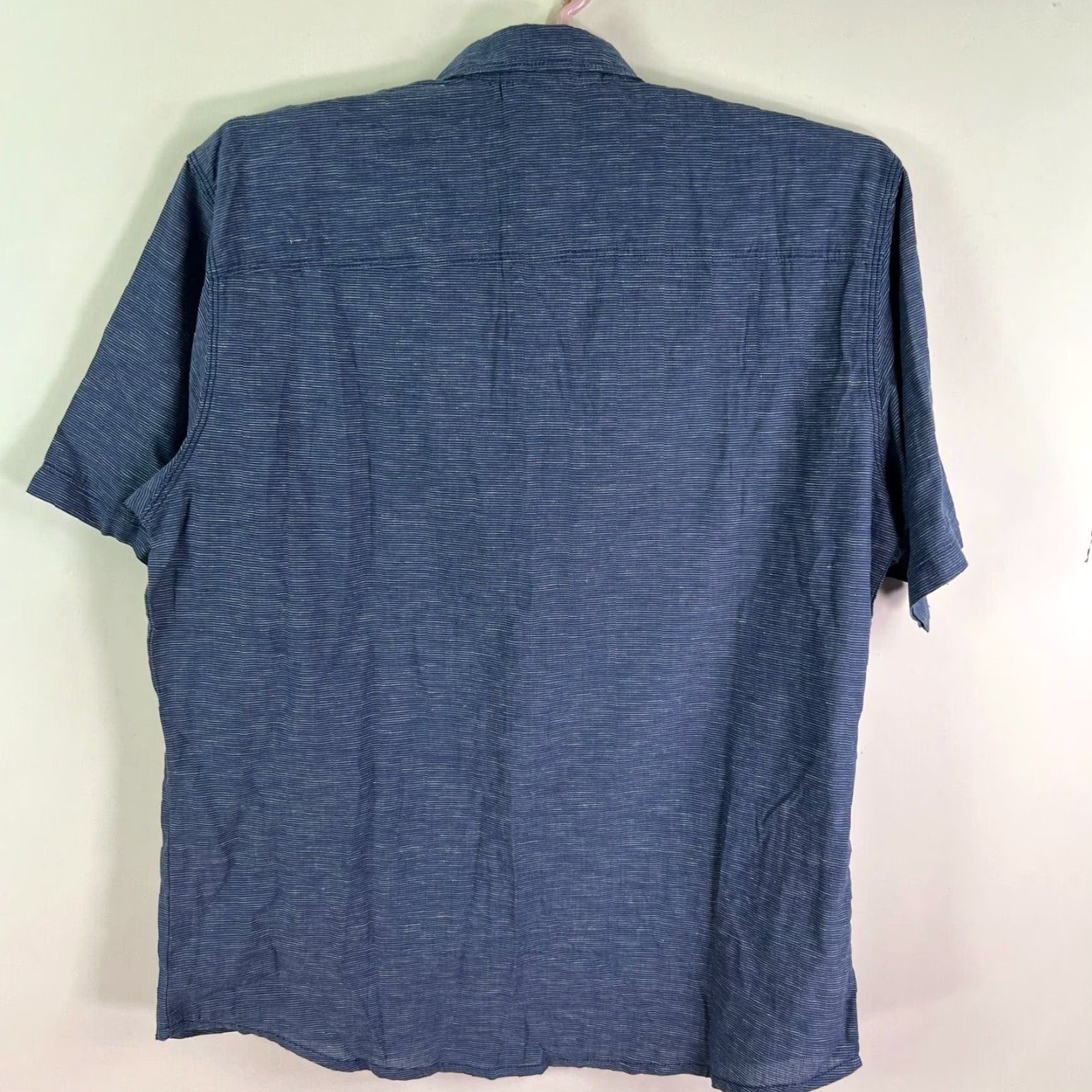 Vintage RedHead Blue Striped Button-Up Shirt Mens Size L Short Sleeve NWT Casual Outdoor Size US L / EU 52-54 / 3 - 7 Thumbnail