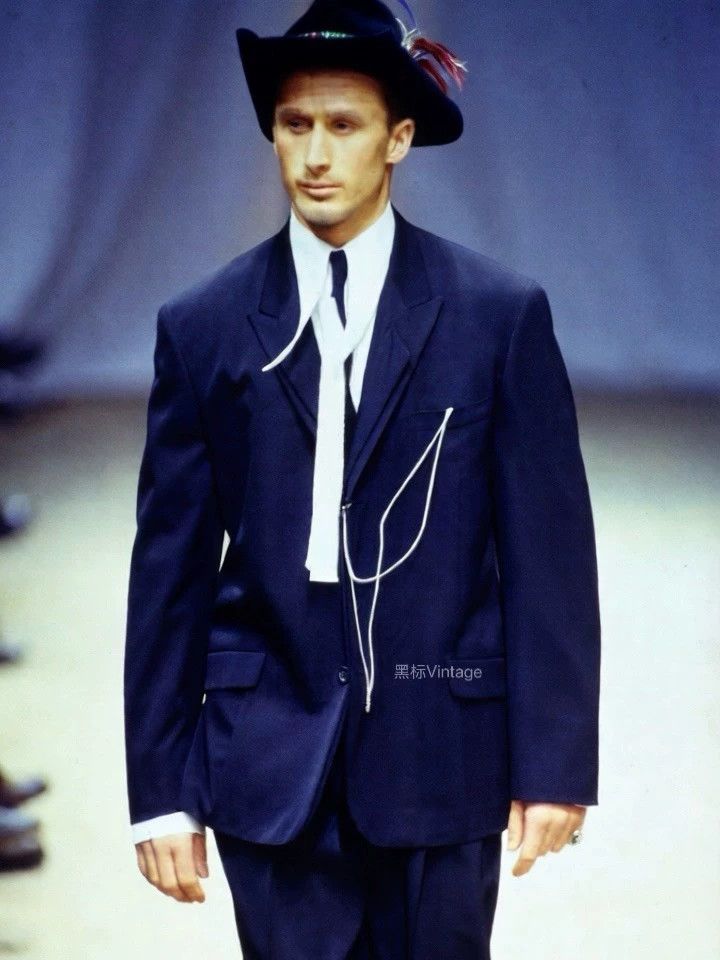 Yohji Yamamoto Yohji Yamamoto 21AW Rakuminkan Double-Breasted Blazer Size US M / EU 48-50 / 2 - 2 Thumbnail