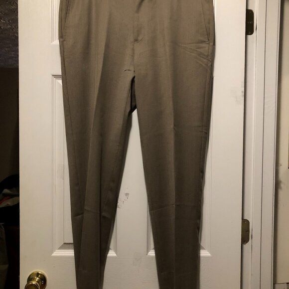 Brooks Brothers brooks brothers 1818 men's 100%wool dress pants size: 38/30 Size 38R - 1 Thumbnail