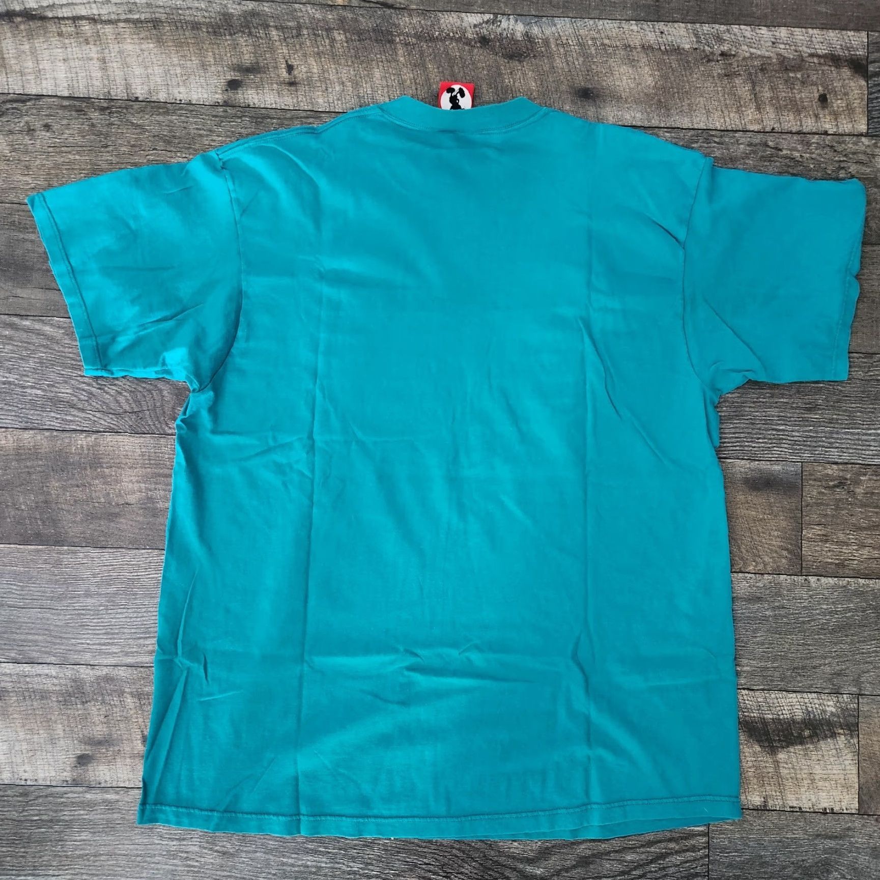 Disney VINTAGE Mickey Inc Disney World T-Shirt Mens XL Green Spellout Logo 90s Disney Mickey Goofy Minnie Shirt Tee Logo Mens Size US XL / EU 56 / 4 - 3 Thumbnail