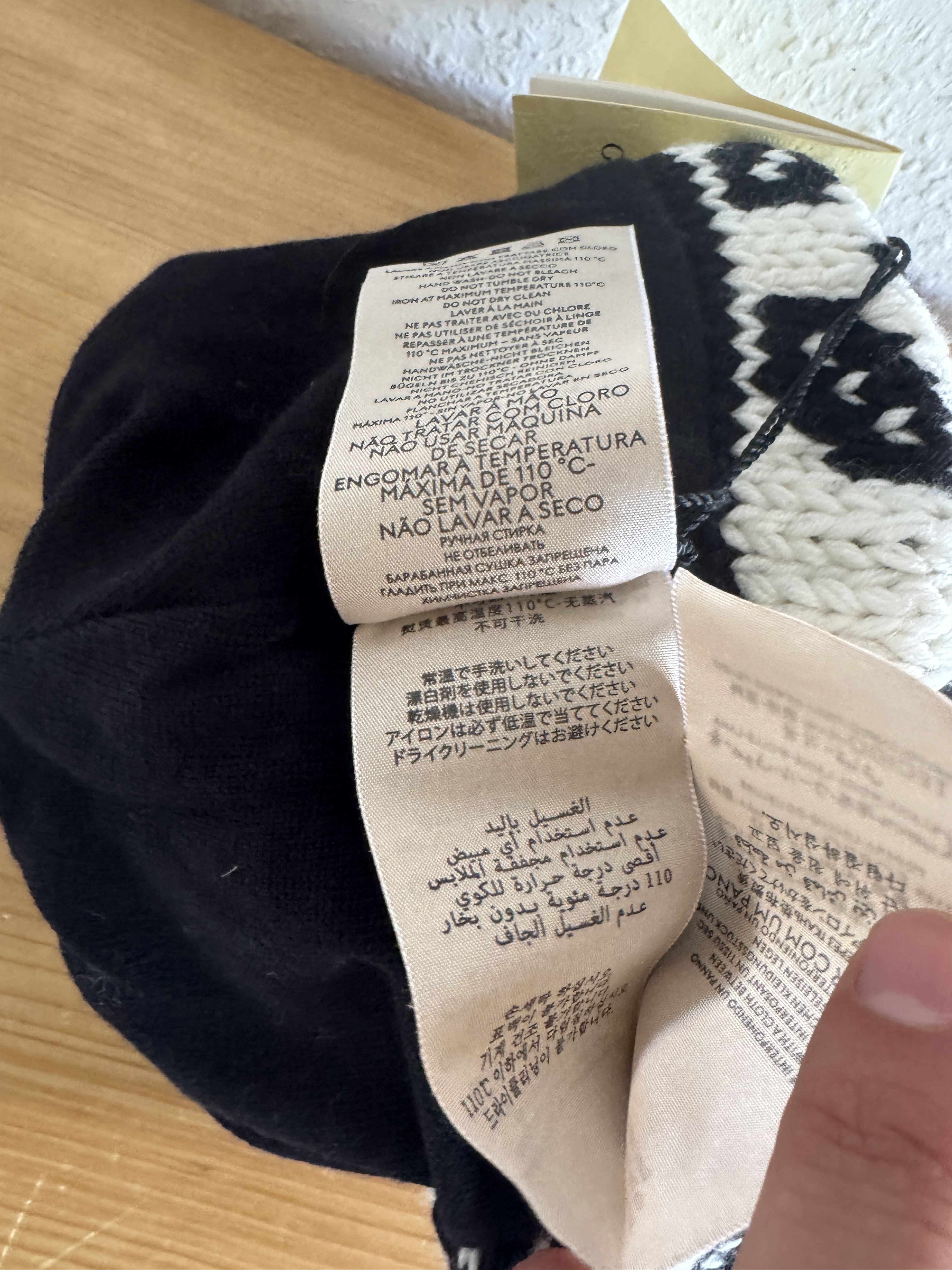 Gucci Fair Isle Wool Beanie Size ONE SIZE - 8 Thumbnail