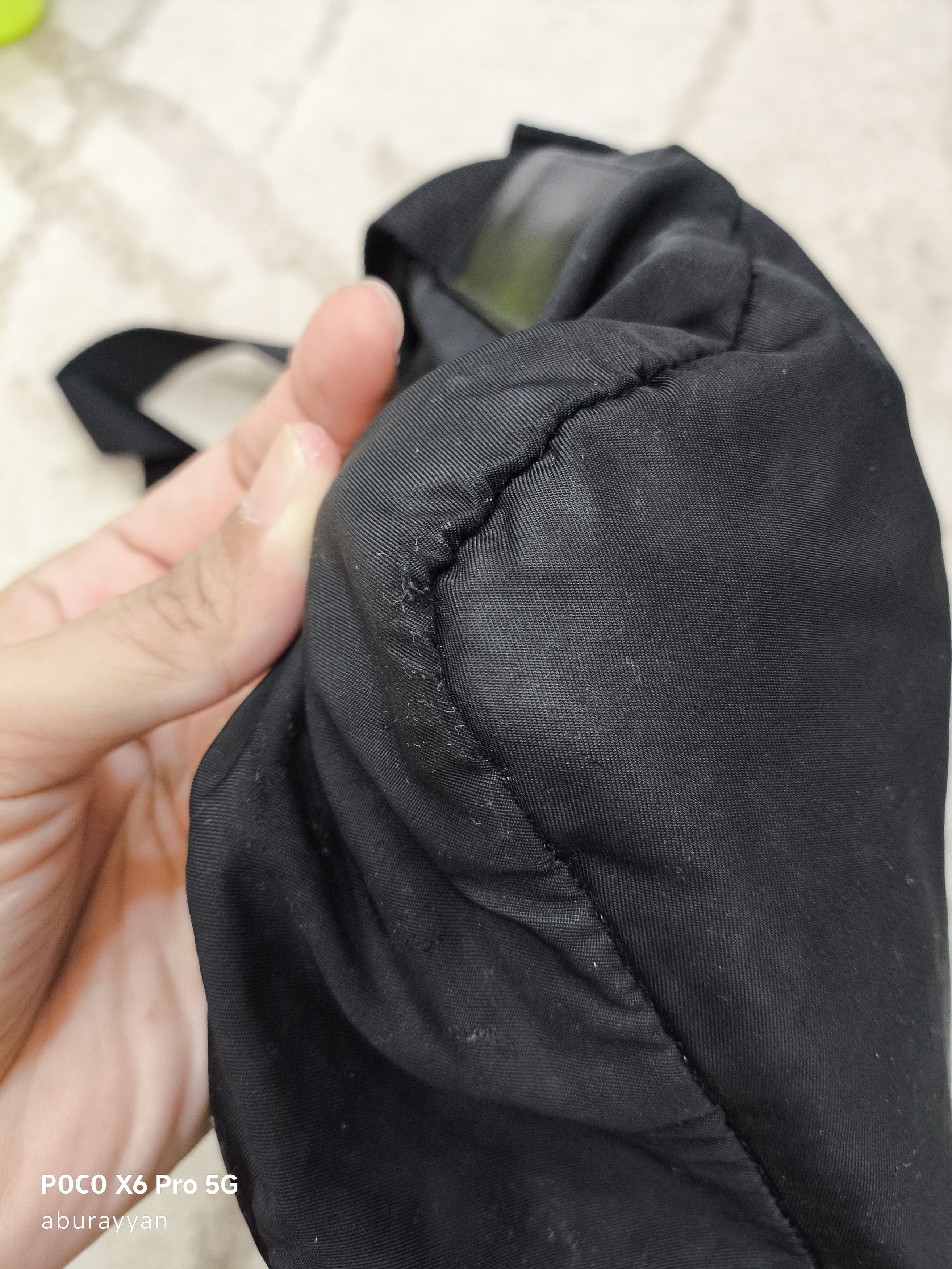 Prada Prada Tessuto Nylon Black Crossbody Sling Bag Size ONE SIZE - 14 Thumbnail