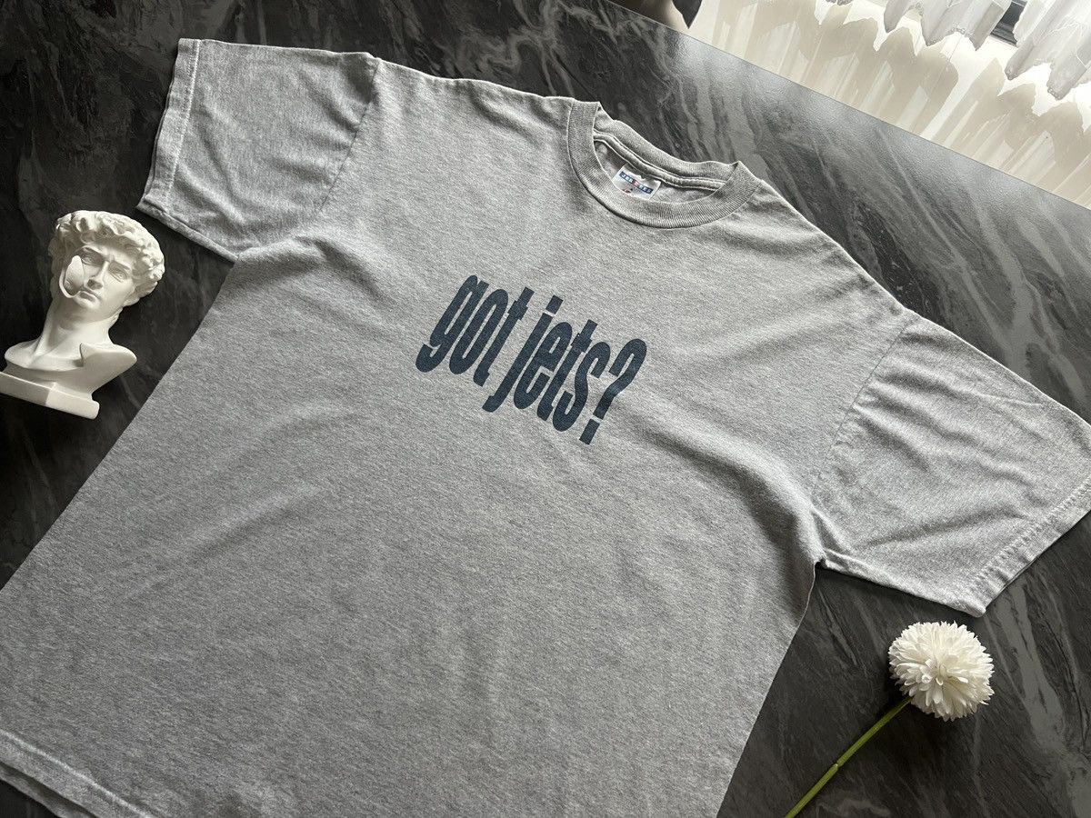 Designer × Jerzees Jerzees : Got Jets No One Come Close Go Vertical Size US M / EU 48-50 / 2 - 3 Thumbnail
