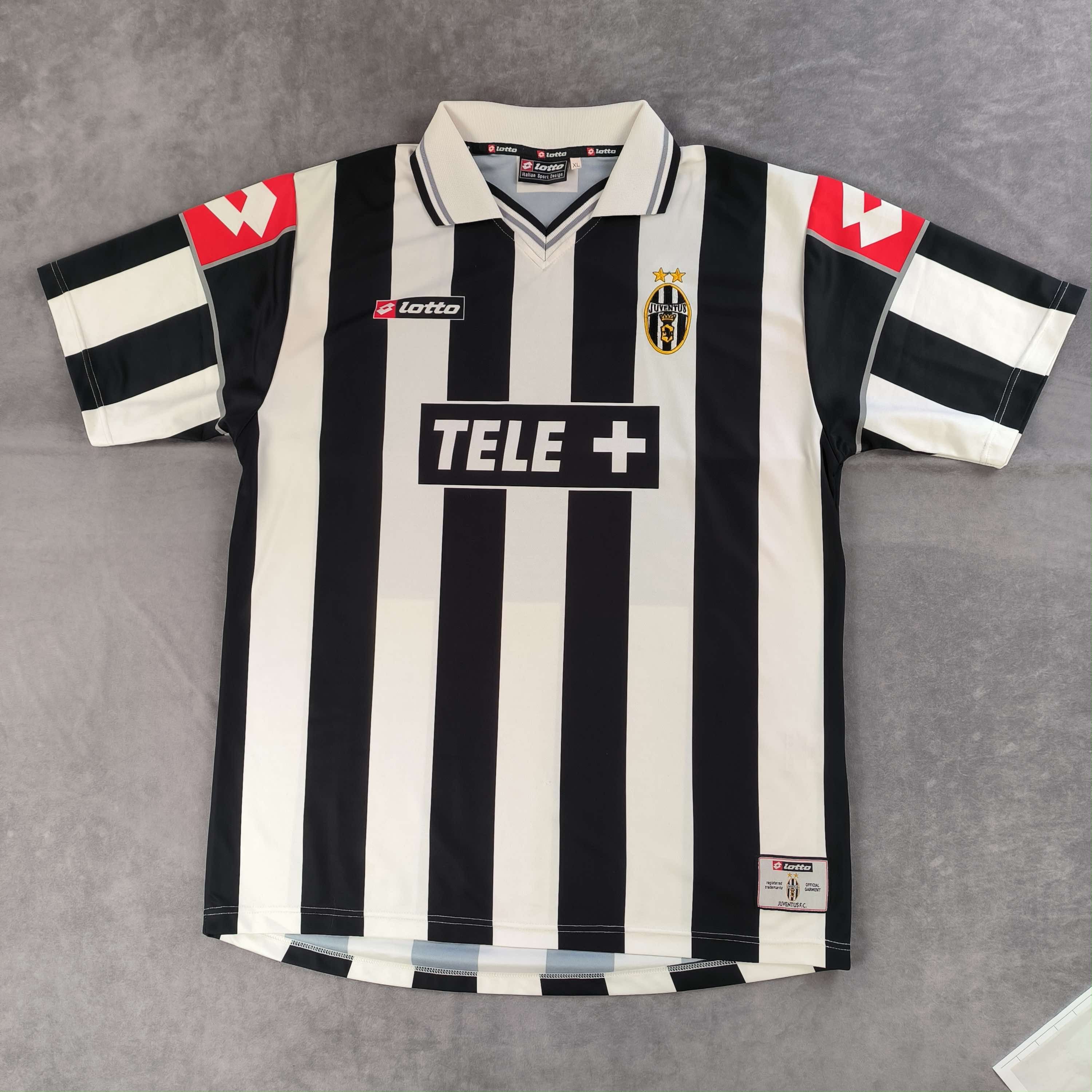 Lotto Sport Juventus 2001-02 Lotto home football jersey shirt size XL Size US XL / EU 56 / 4 - 1 Thumbnail