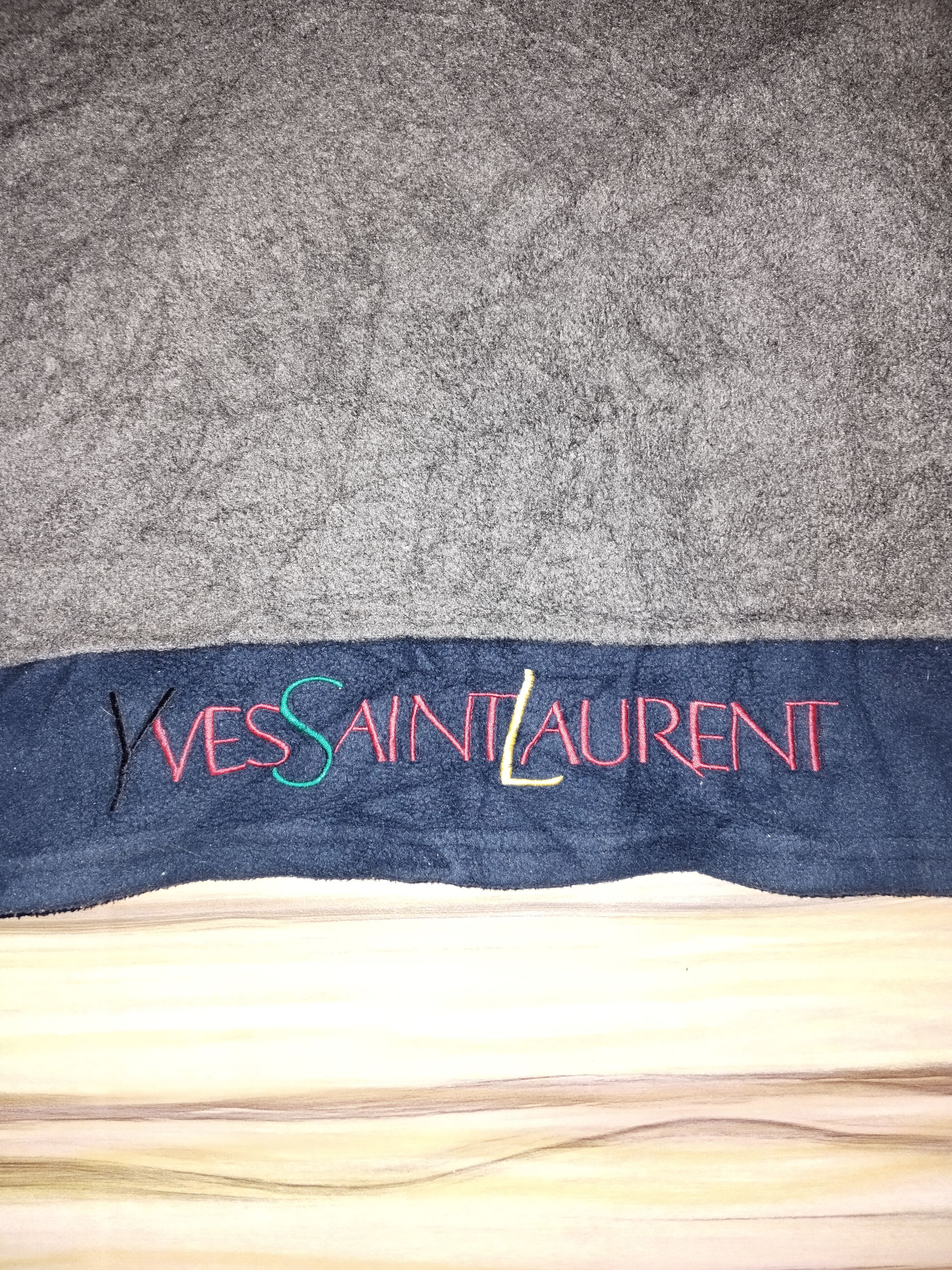 Yves Saint Laurent YVES SAINT LAURENT Fleece Hoodie Jacket Size US M / EU 48-50 / 2 - 10 Thumbnail