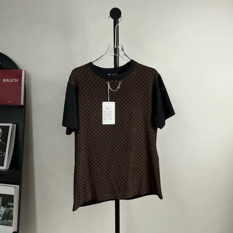 Louis Vuitton Louis Vuitton Colorblock Cotton T-Shirt 0089 Size S / US 4 / IT 40 - 1 Thumbnail